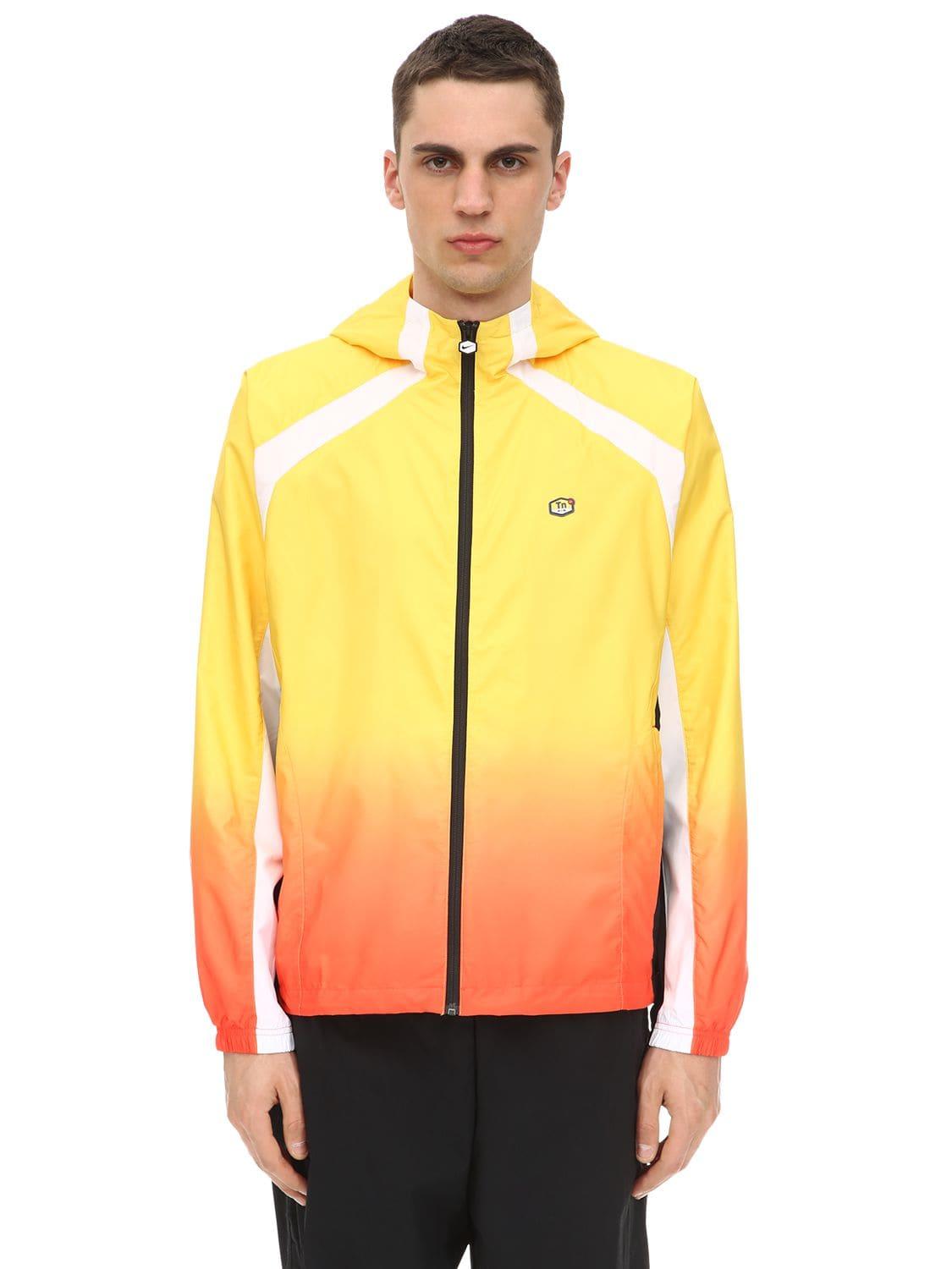 Nike M Nrg Tn Track Jkt Hd Nylon Jacket in Yellow for Men | Lyst Australia