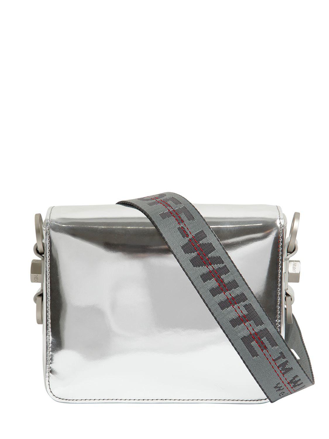 OFF-WHITE Binder Clip leather shoulder bag · VERGLE