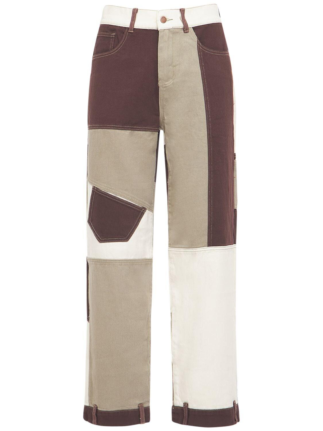 Jaded London Denim Patchwork Skate 