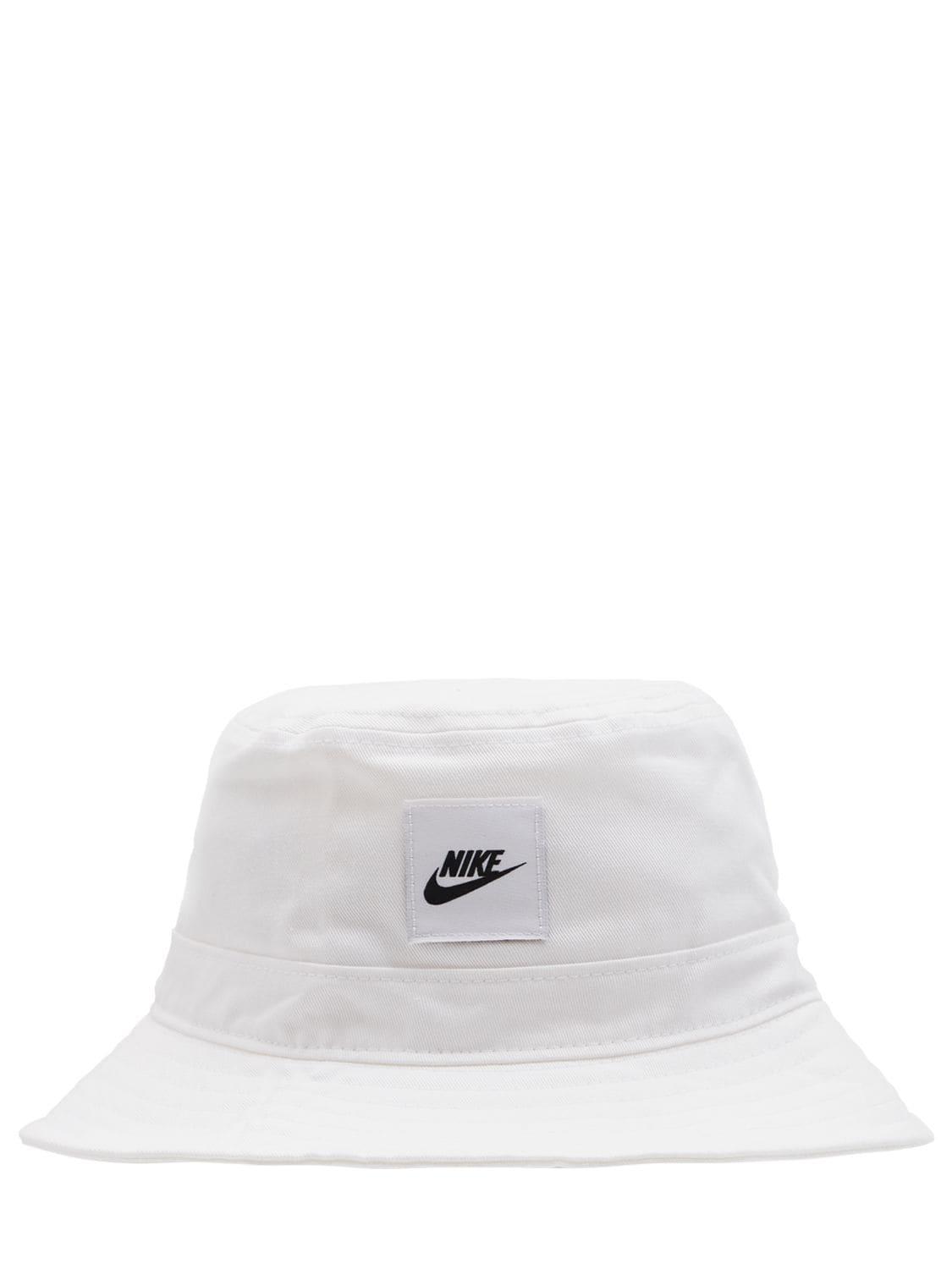 Guión Intuición Adversario Nike Bucket Hat in White | Lyst
