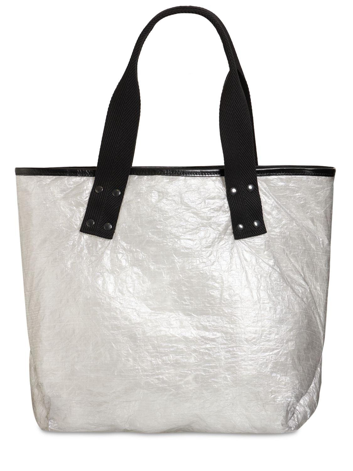 Sacai Men's White Large Dyneema Tote Bag