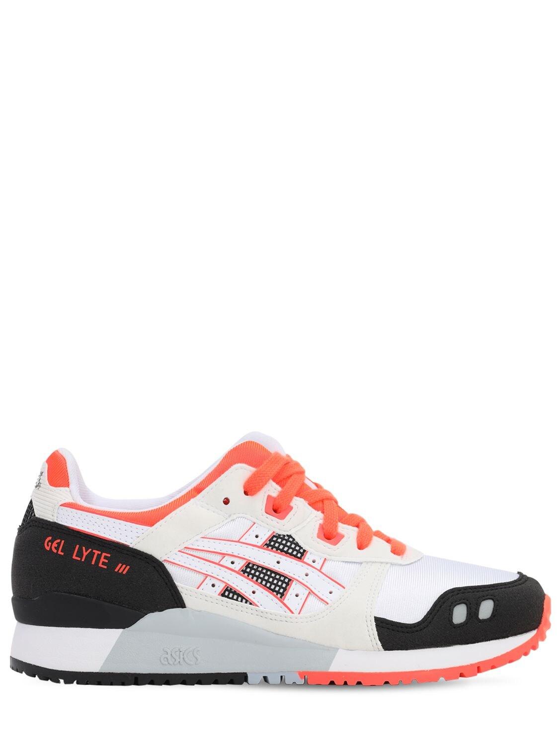 red and white asics gel lyte