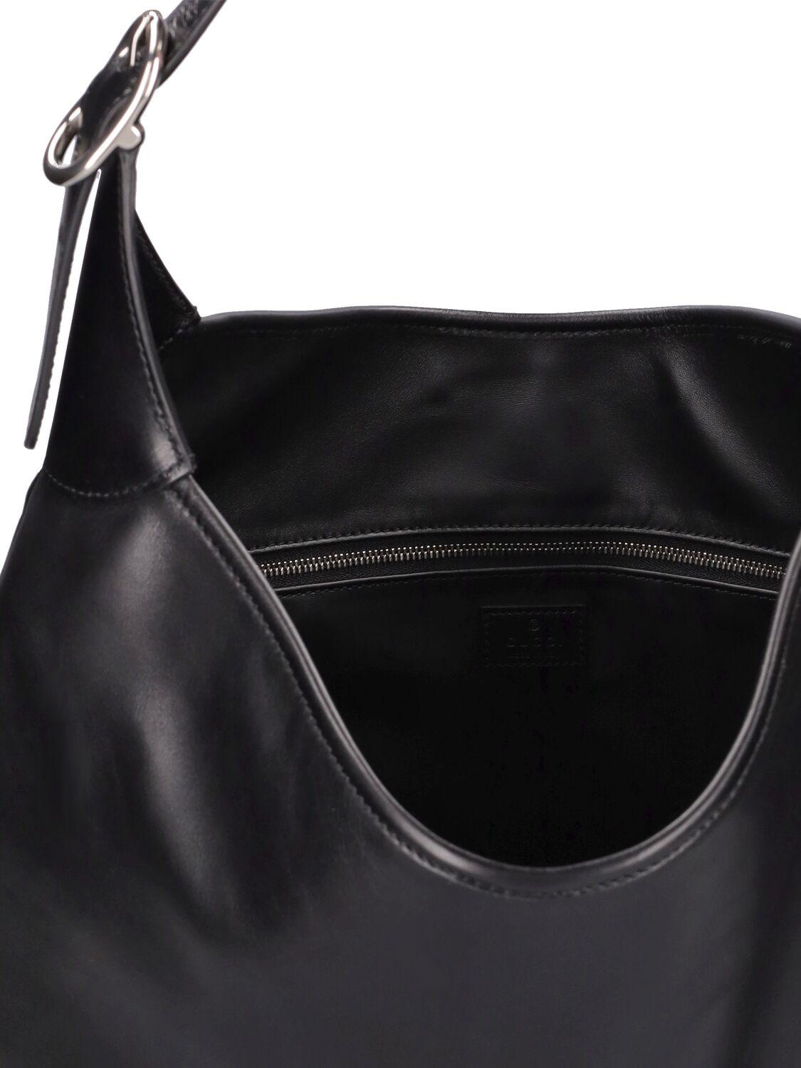 Gucci Medium Jackie 1961 Leather Hobo Bag in Black | Lyst UK