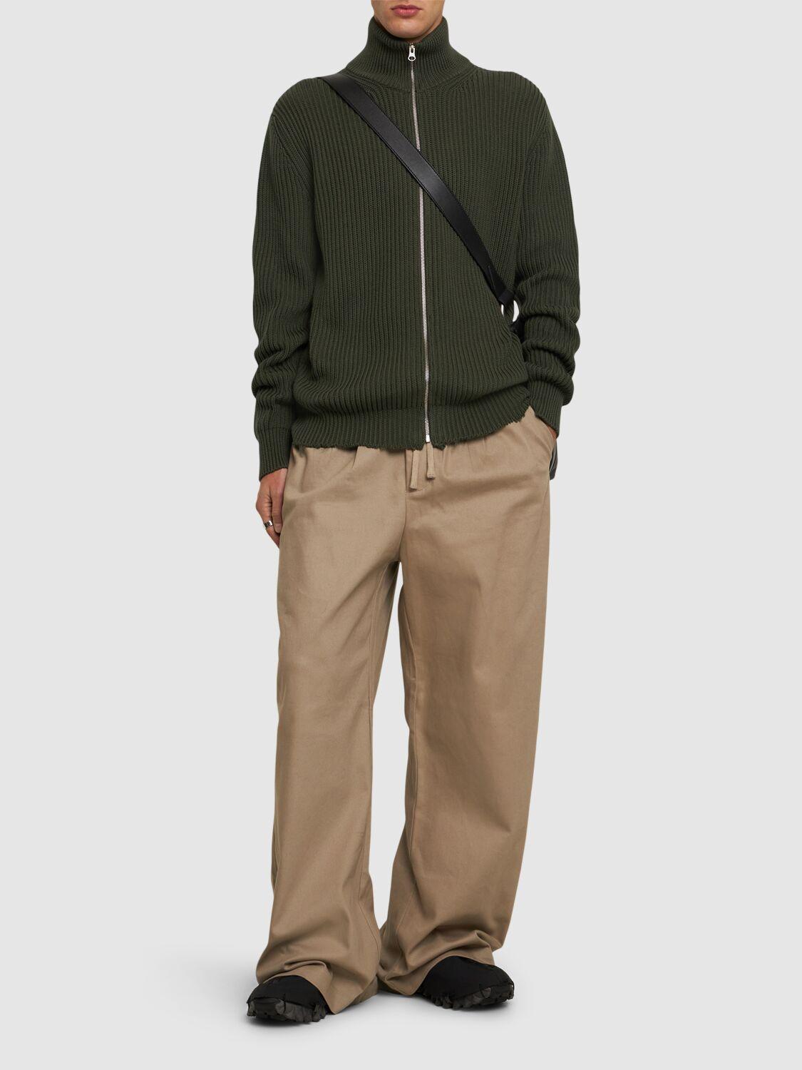 MM6 by Maison Martin Margiela メンズ グリーン Camionneur ジップ 