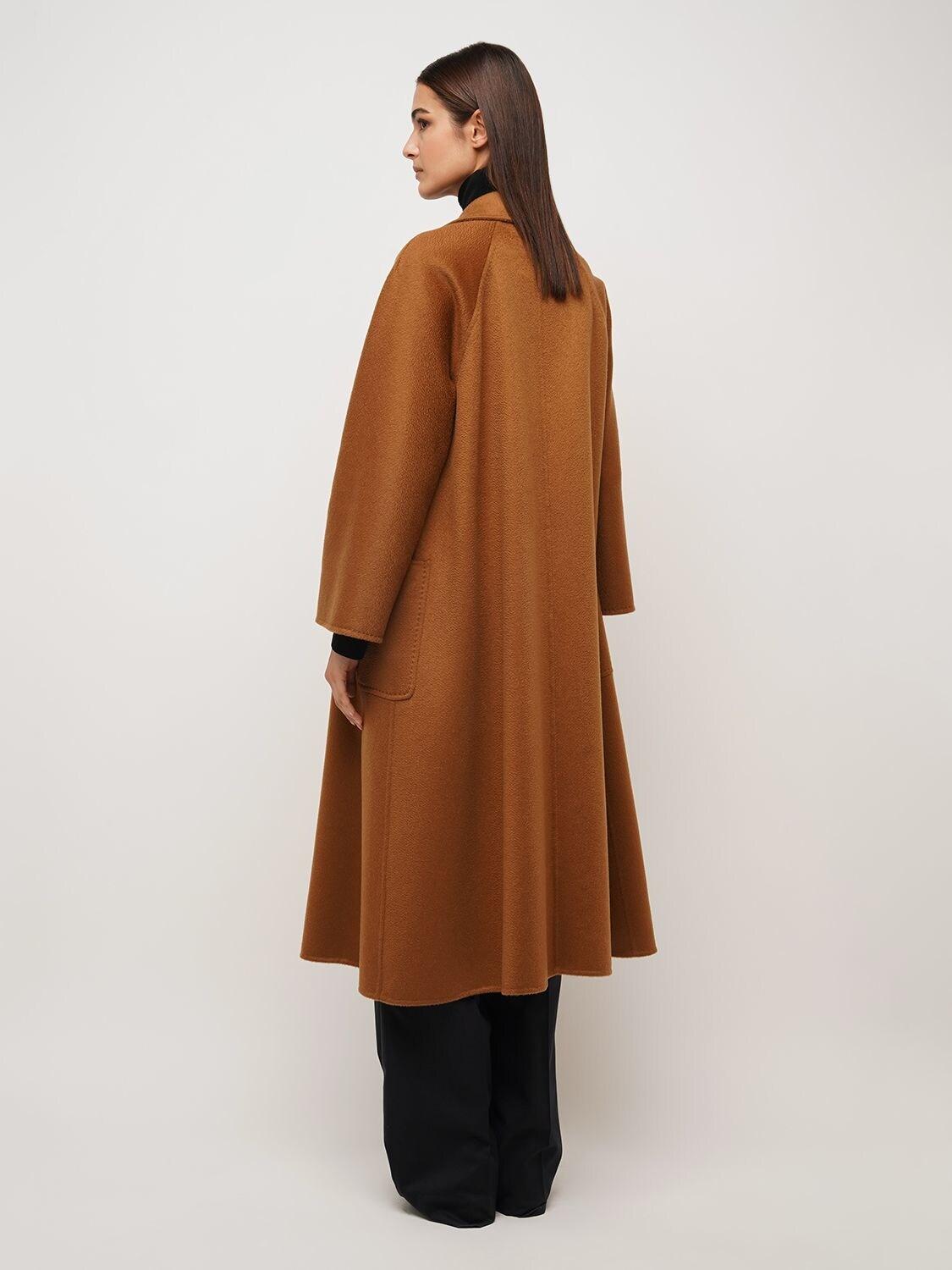 Max Mara Women's Brown Labbro Cashmere Coat - Save 52% | Lyst
