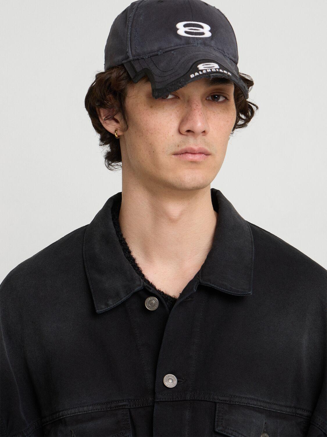 ◆大注目◆【BALENCIAGA】Double Unity コットンキャップ ◇大注目◇【BALENCIAGA】Double Unity コットンキャップ