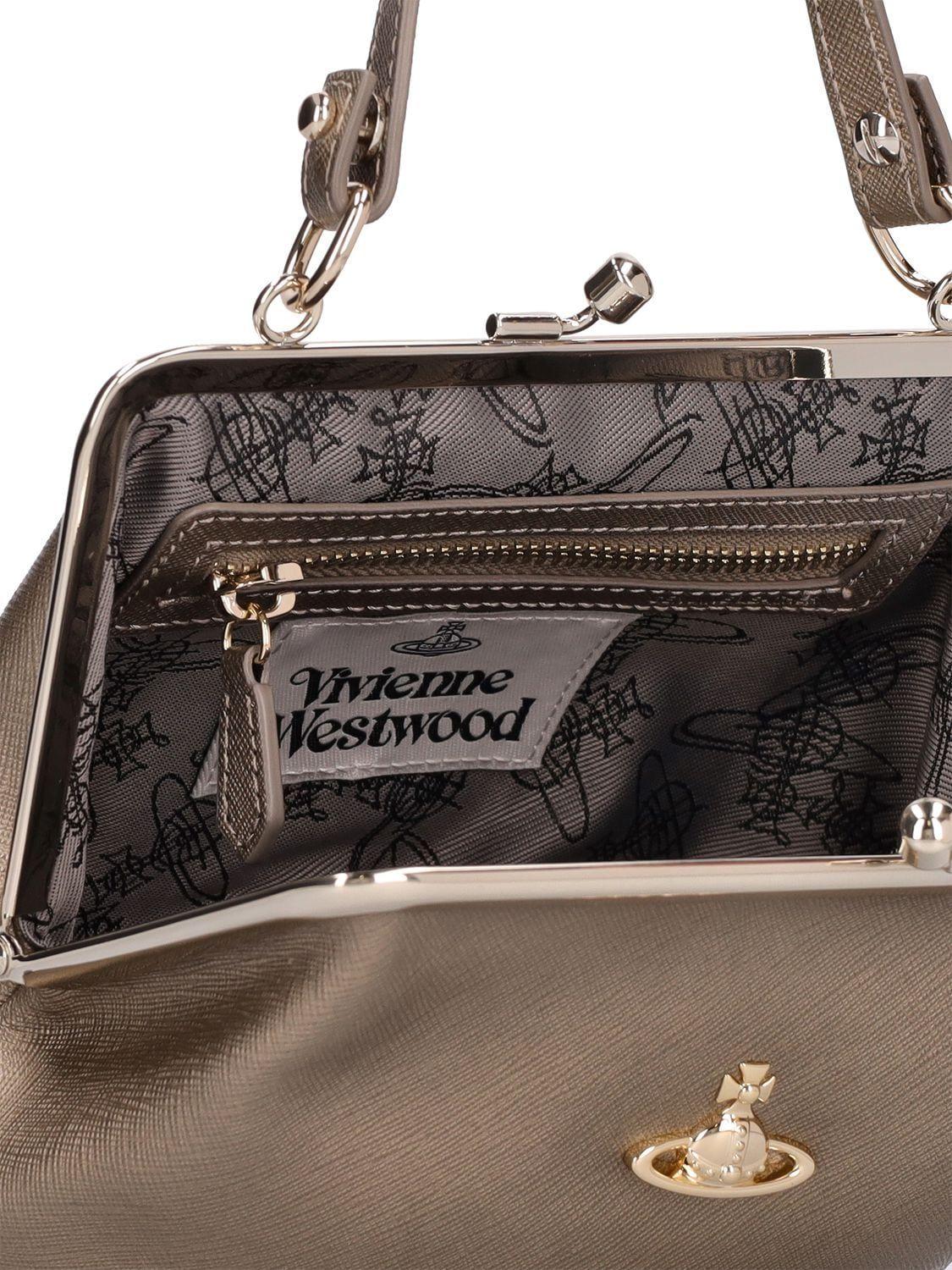 Nano saddle saffiano leather bag - Vivienne Westwood - Women