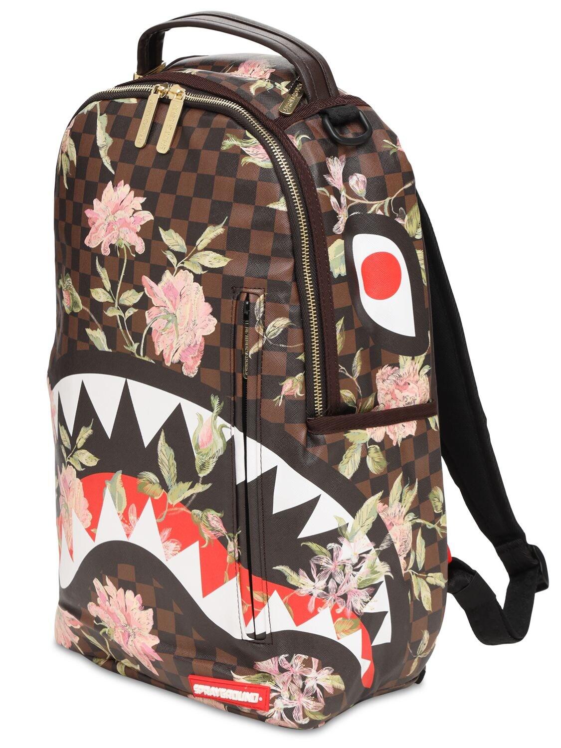 Sprayground Shark Flower Backpack for Men | Lyst