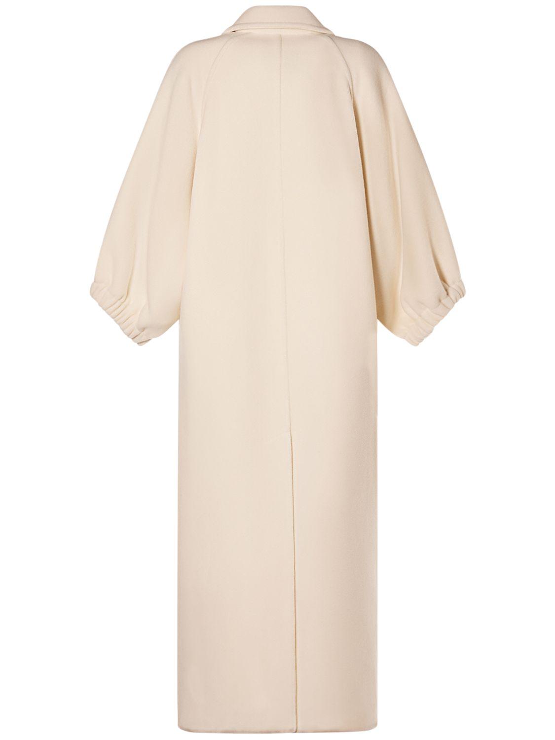 【MAX MARA】Zaffo カシミアロングコート max-mara-Ivory-Zaffo-Cashmere-