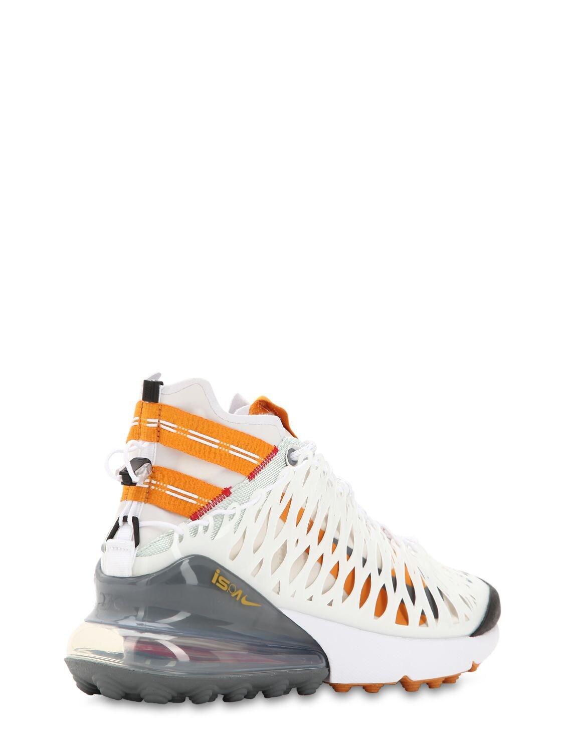 Nike Rubber Ispa Air Max 270 Shoe in White for Men | Lyst
