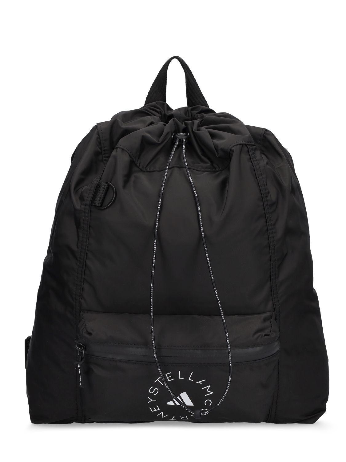 Adidas By Stella Mccartney Asmc Gym Sack Backpack In Black Lyst