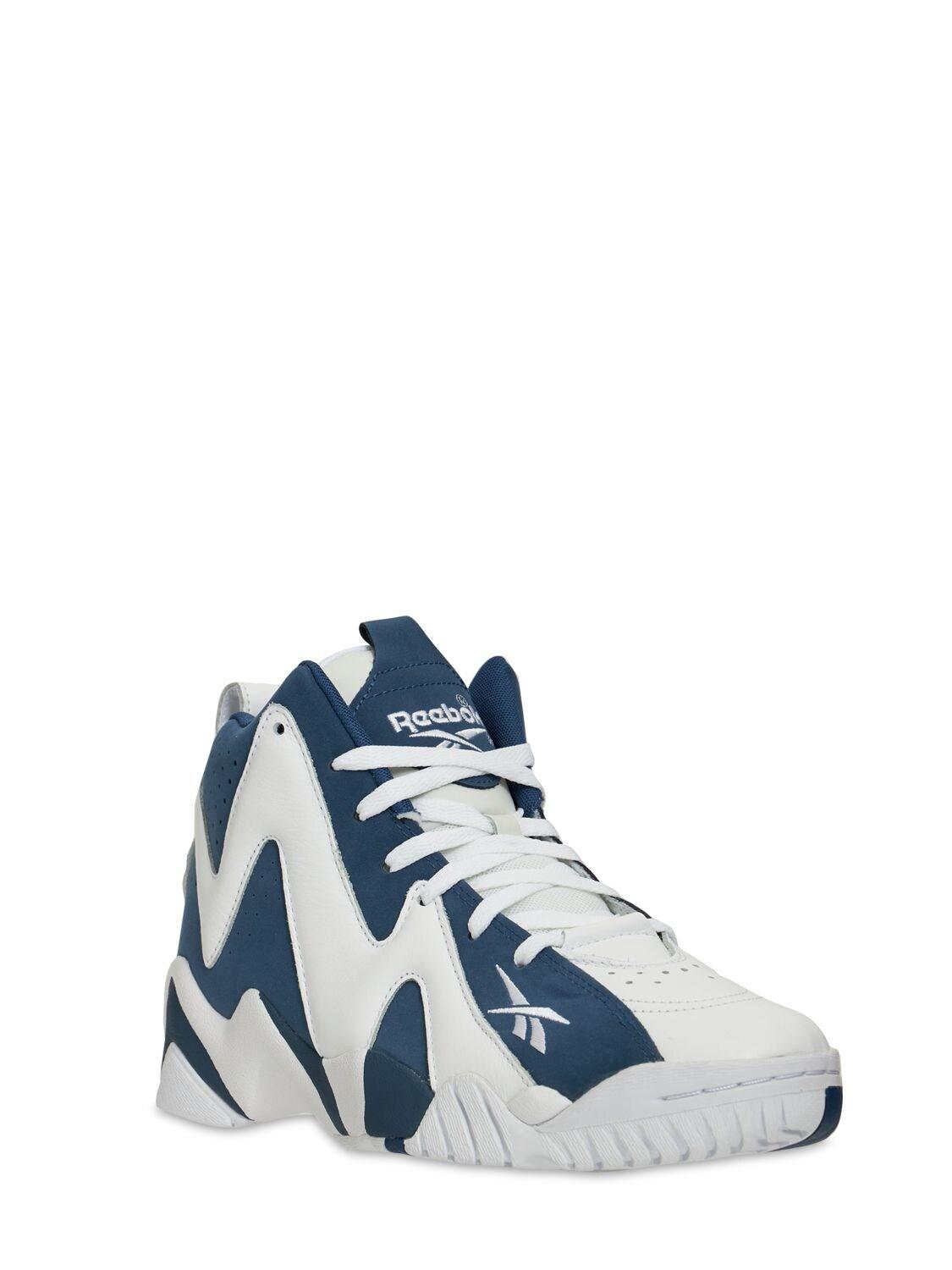 Reebok Kamikaze Ii Mid Sneakers in Blue for Men | Lyst