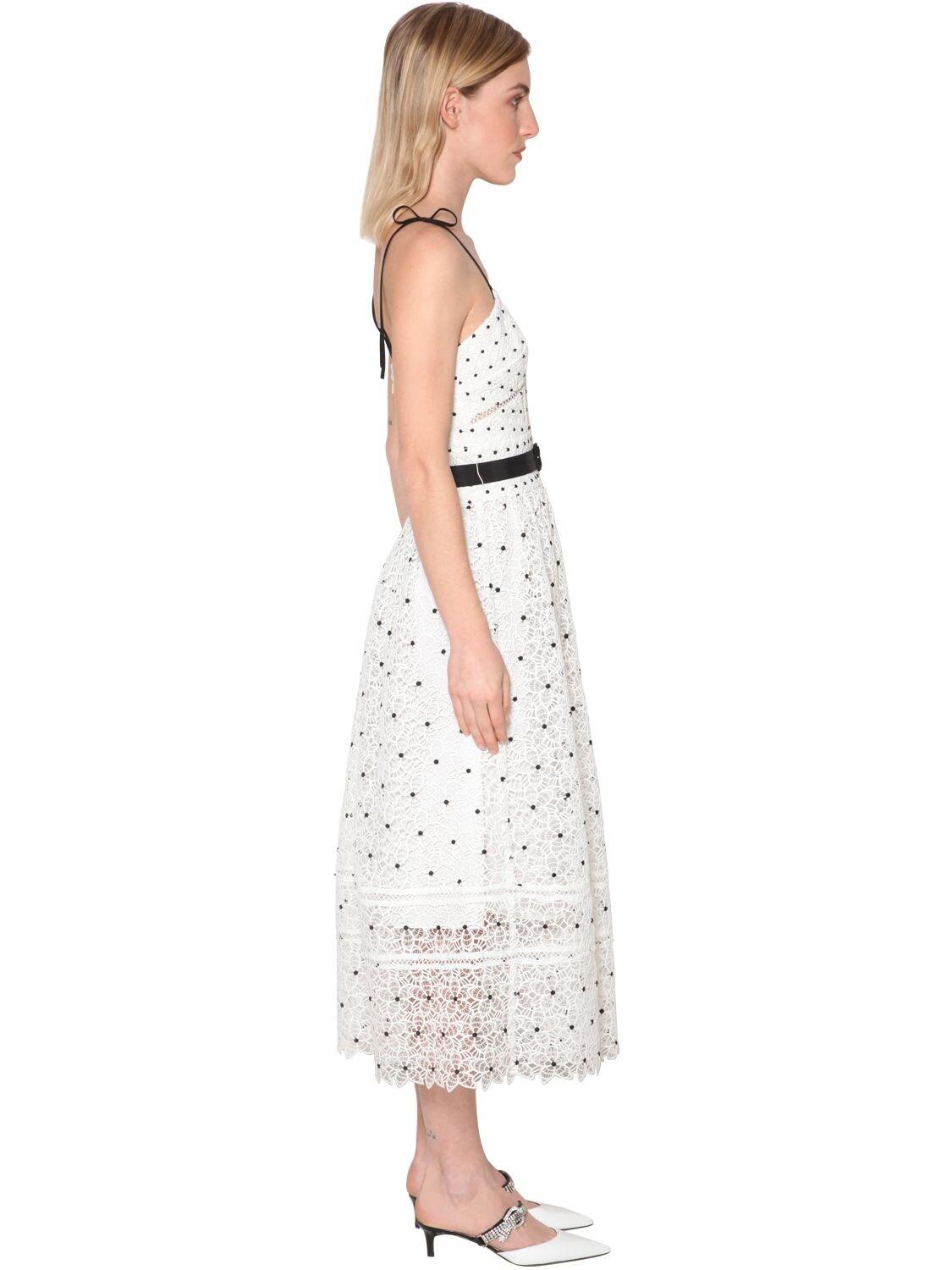 self portrait hibiscus dress