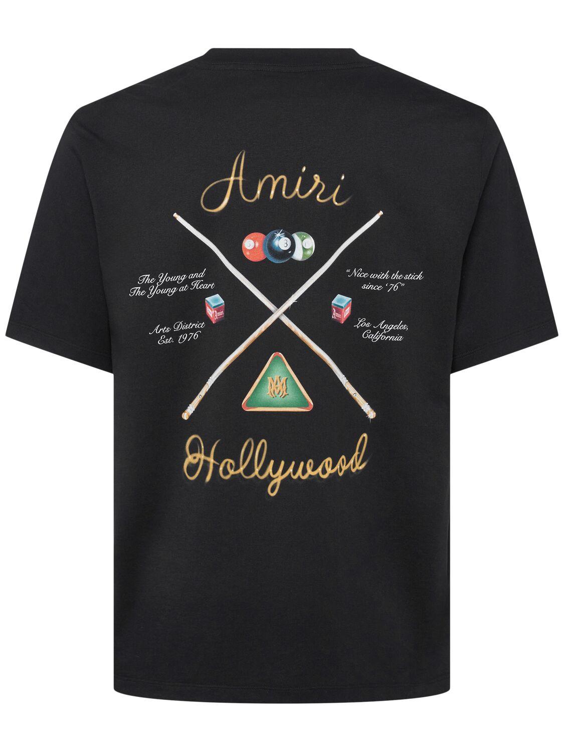 Amiri Pool Cue Tシャツ イタリア製 Amiri Pool Cue T-shirt | italist