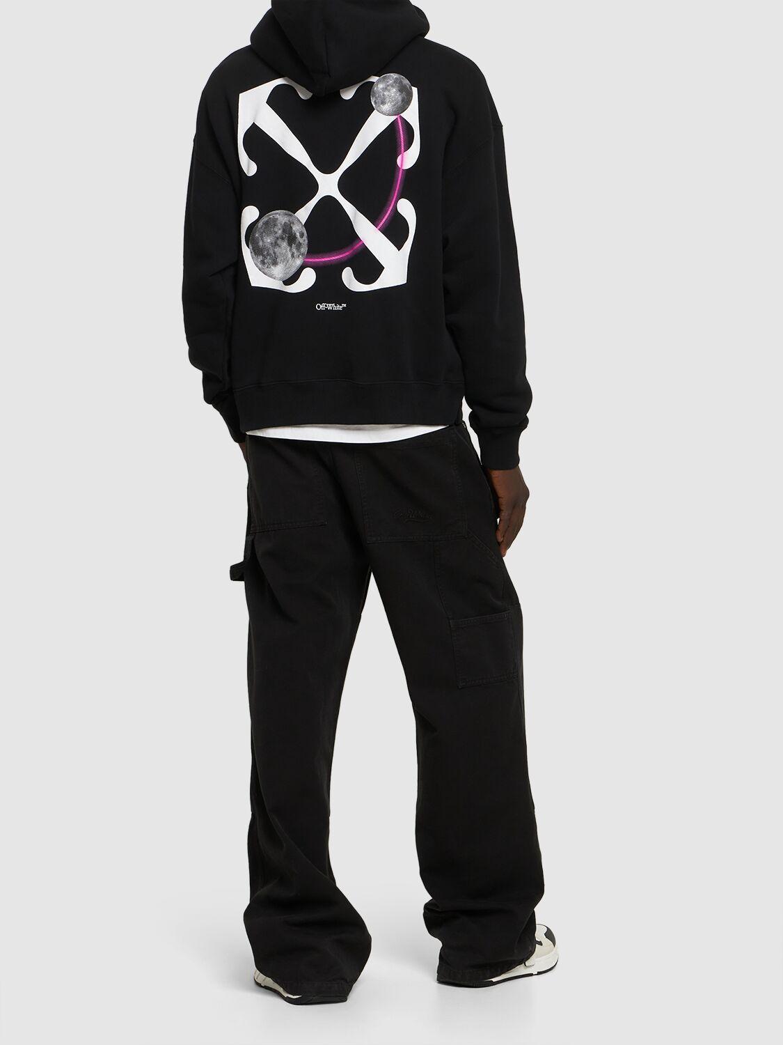 ★Off-White★ Flock Arrow Skate Hood Black OMBB085F24FLE00M1 MUSINSA | Off White Flock Arrow Skate Hood - Black
