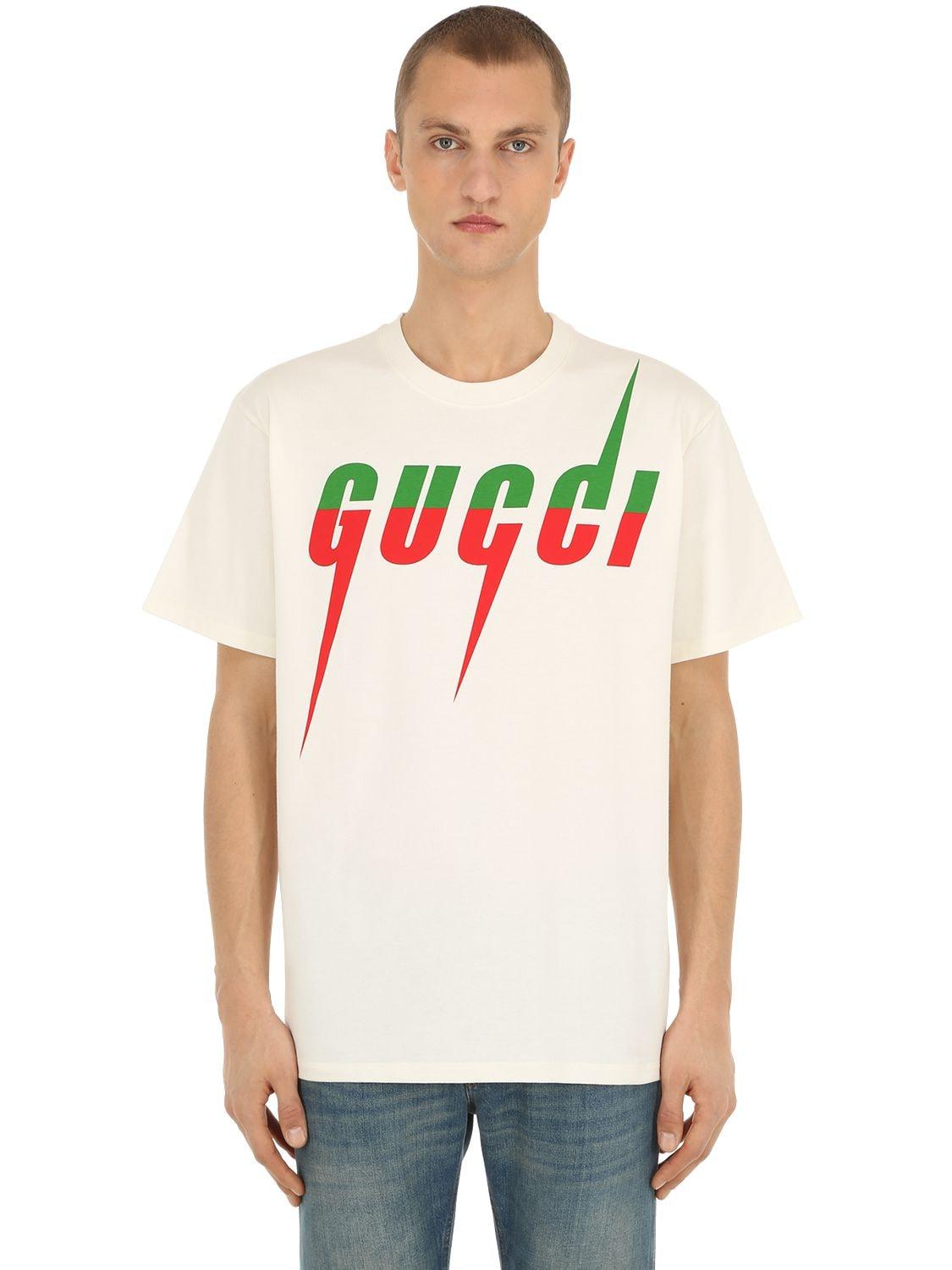 Gucci Cotton Blade T-shirt for Men 
