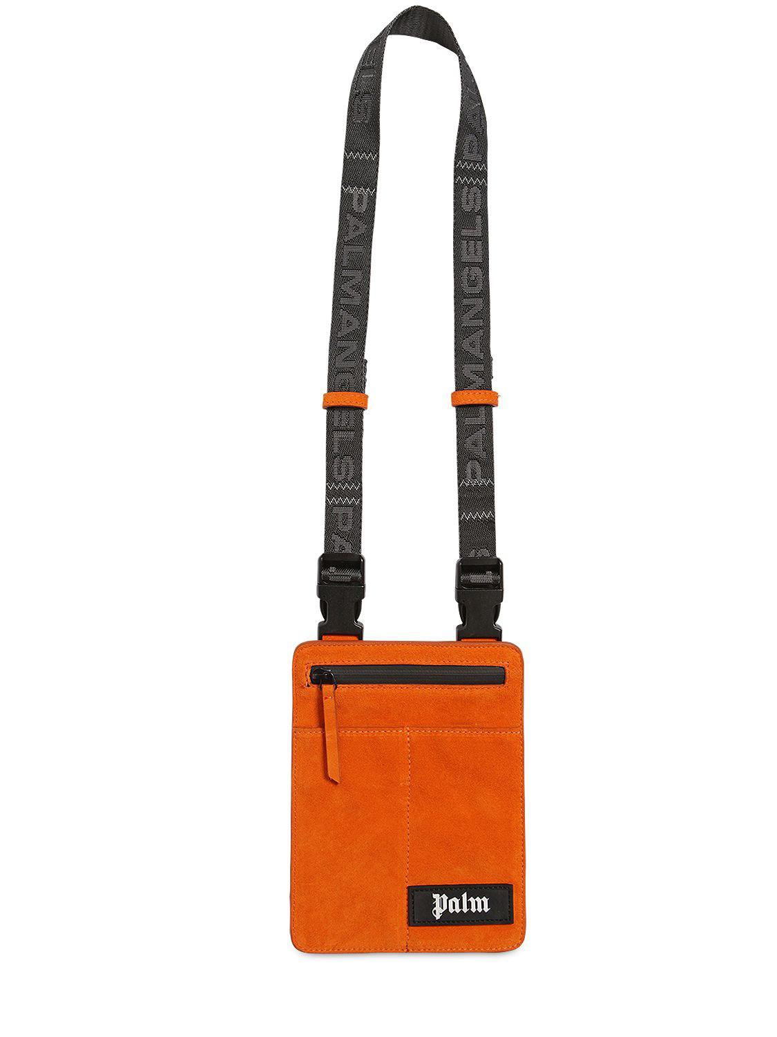 Palm angels suede messenger bag Clearance