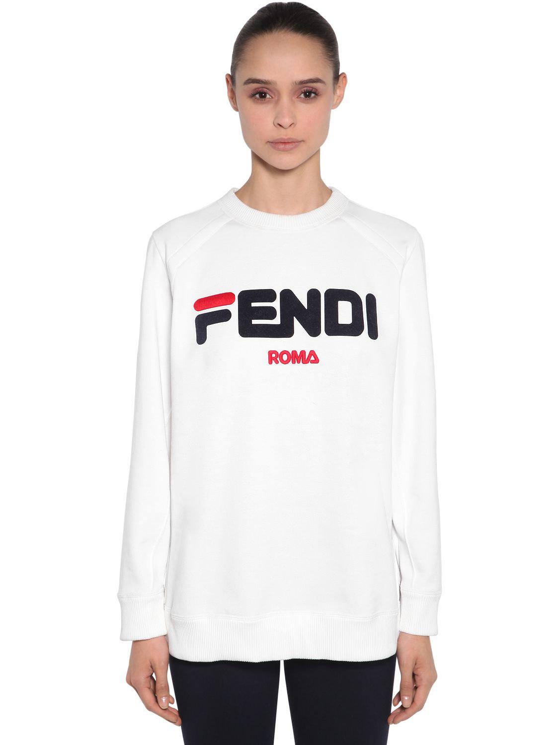 fila fendi hoodie