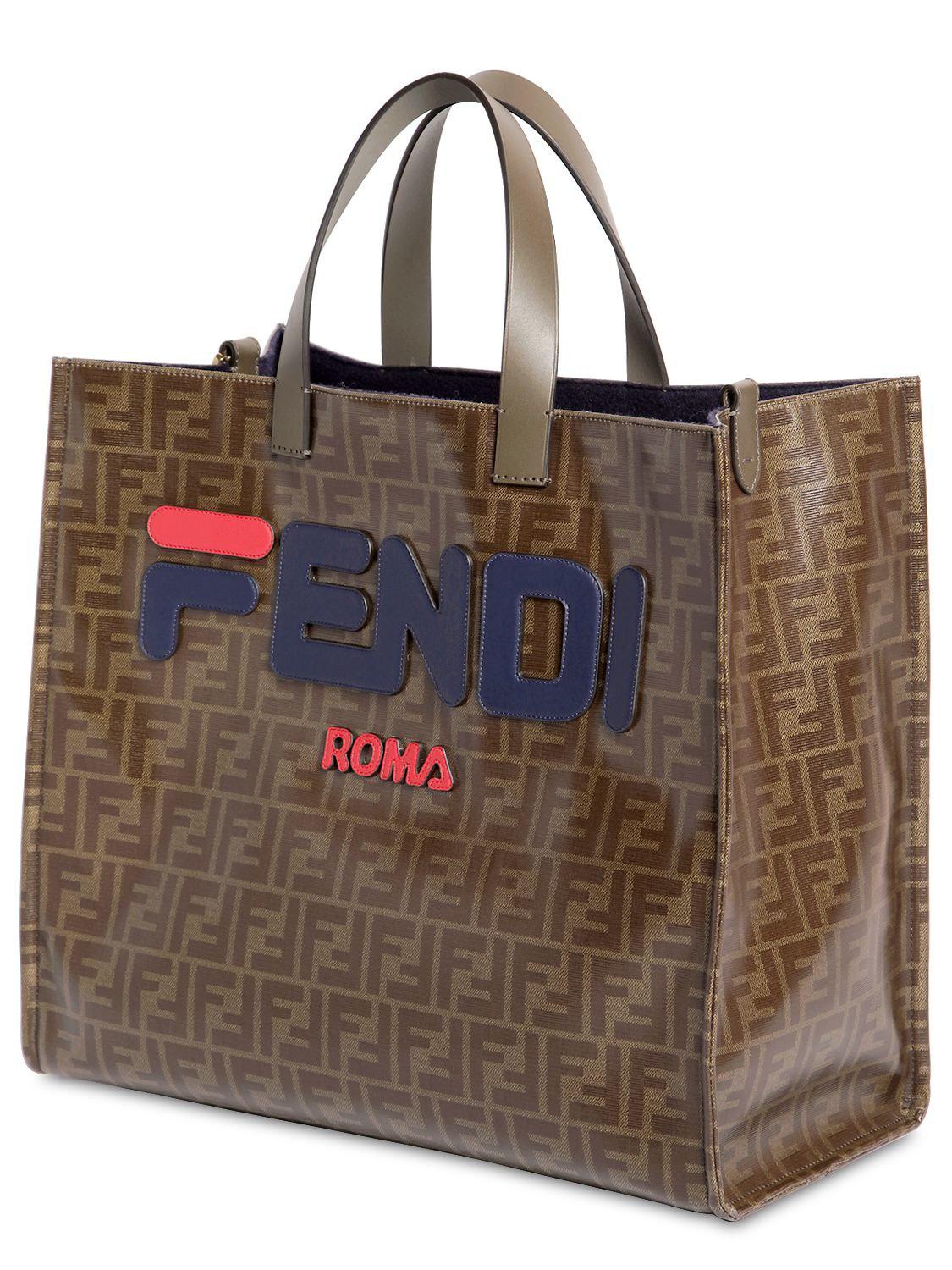 coated canvas totes