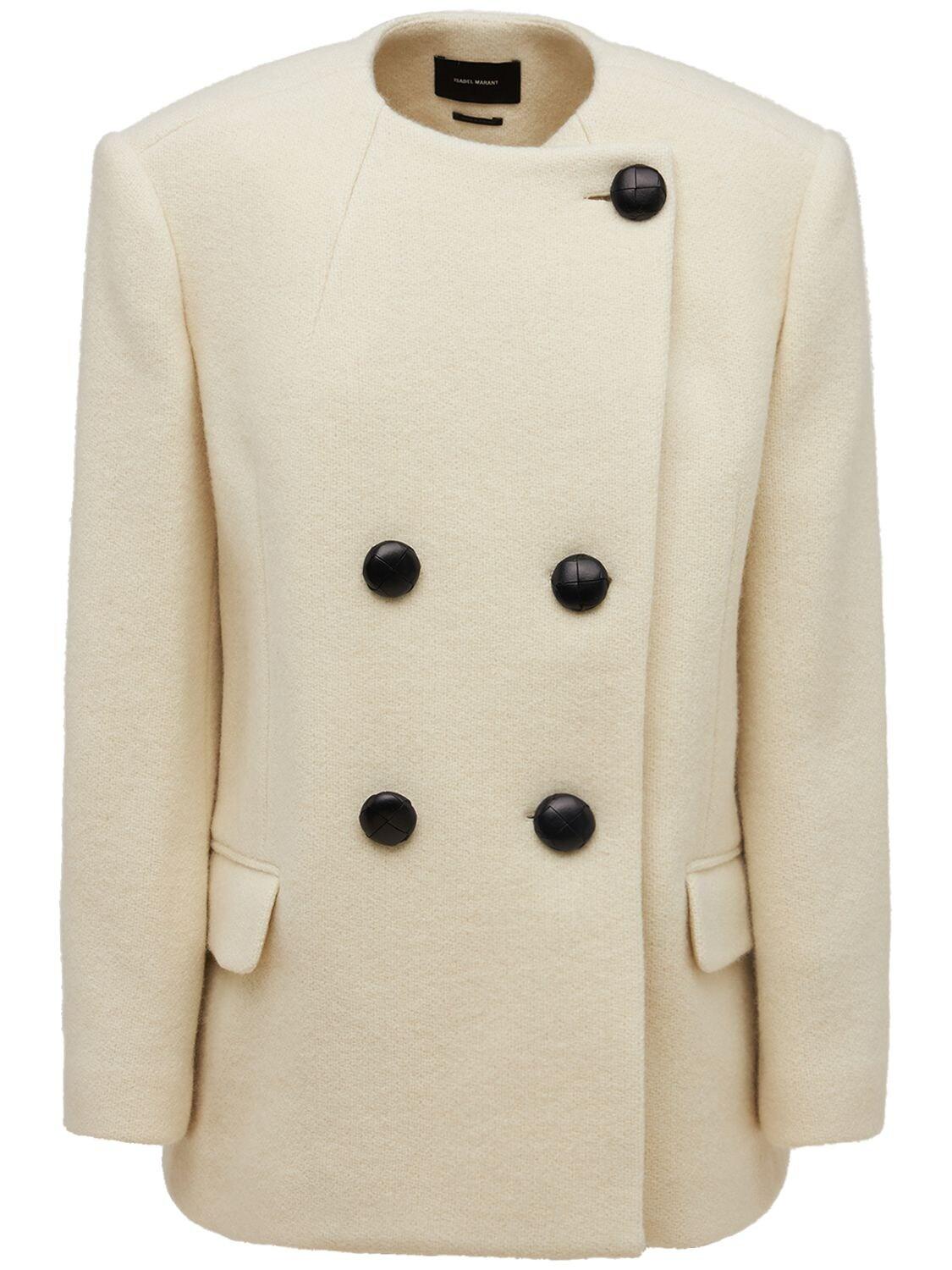 Isabel Marant Ibridgea Wool Short Coat 