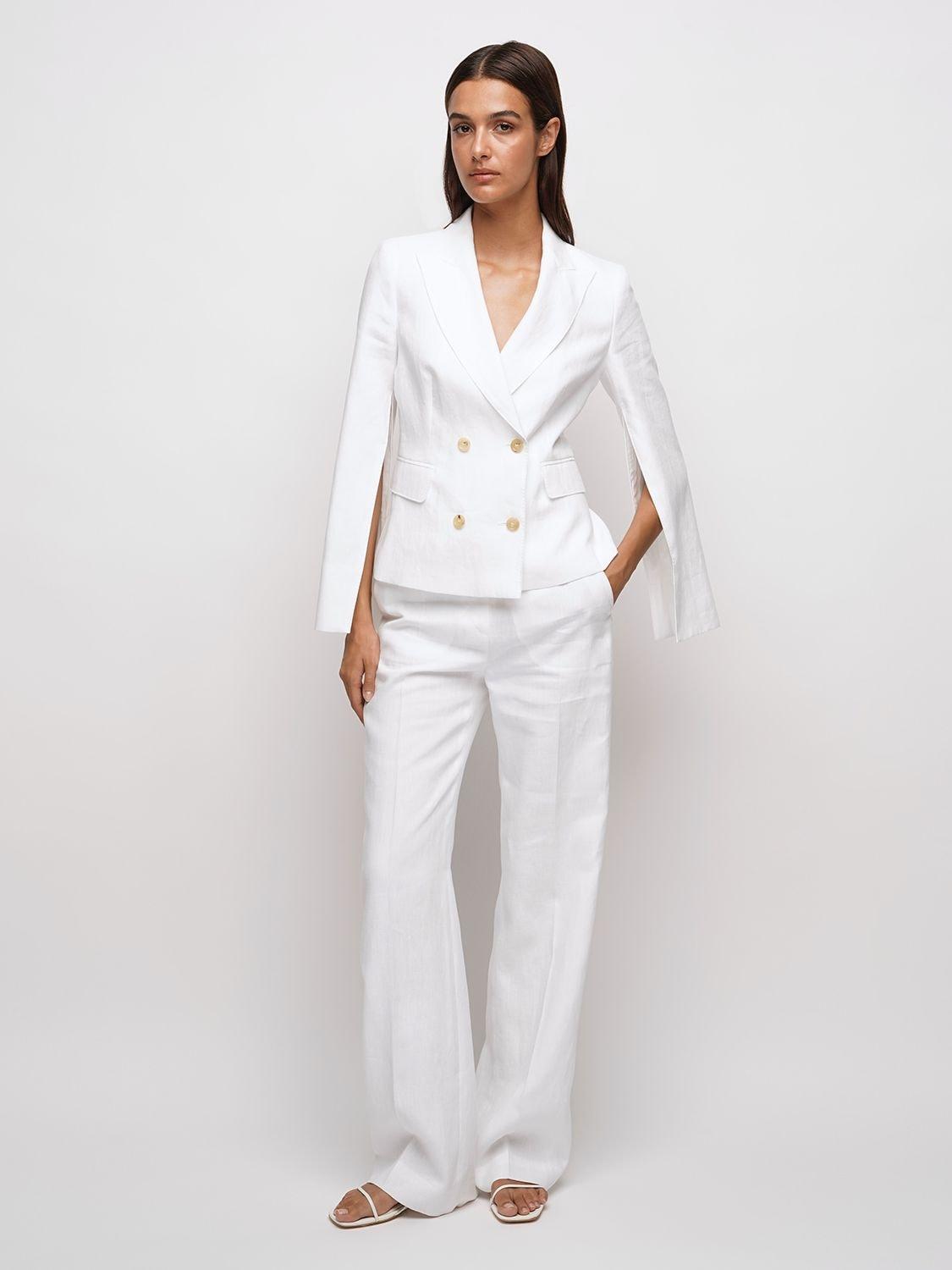 max mara white blazer