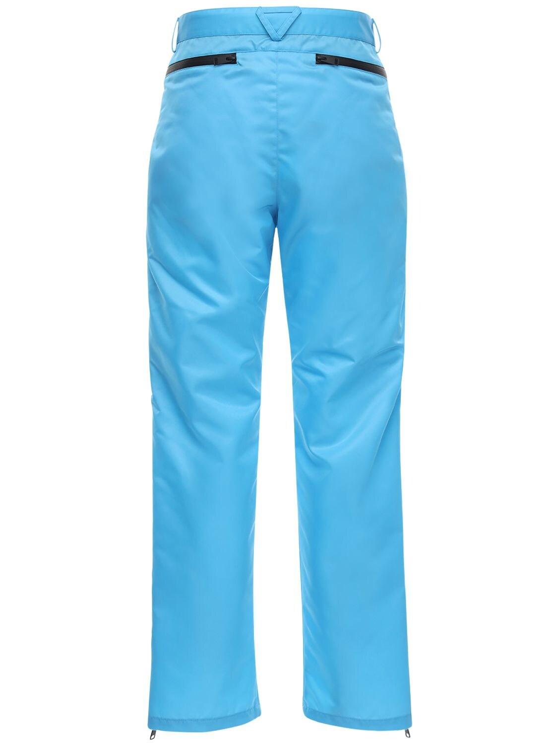 Bottega Veneta Nylon Gabardine Pants in Blue for Men | Lyst