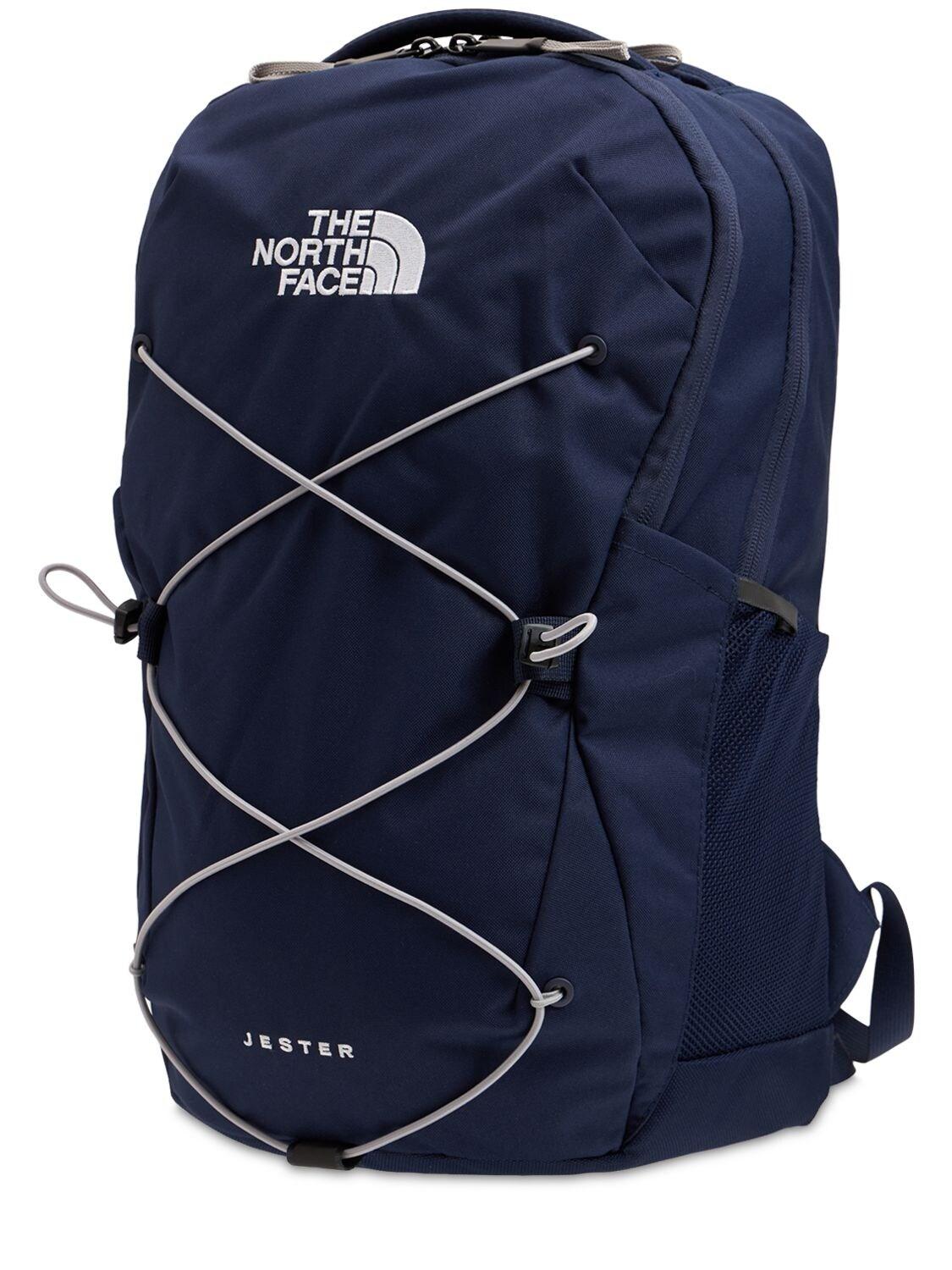 The North Face Jester Backpack In Navy Blue For Men Lyst