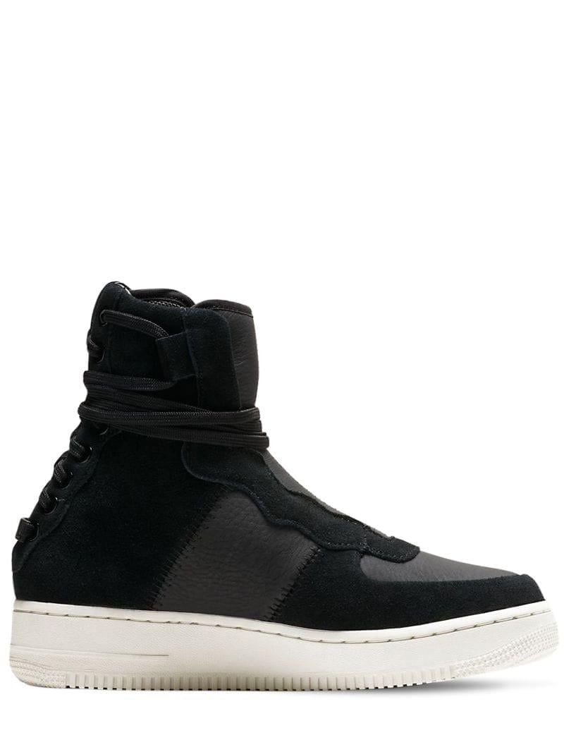 Nike Leather Af1 Rebel Xx Prm Sneakers in Black | Lyst