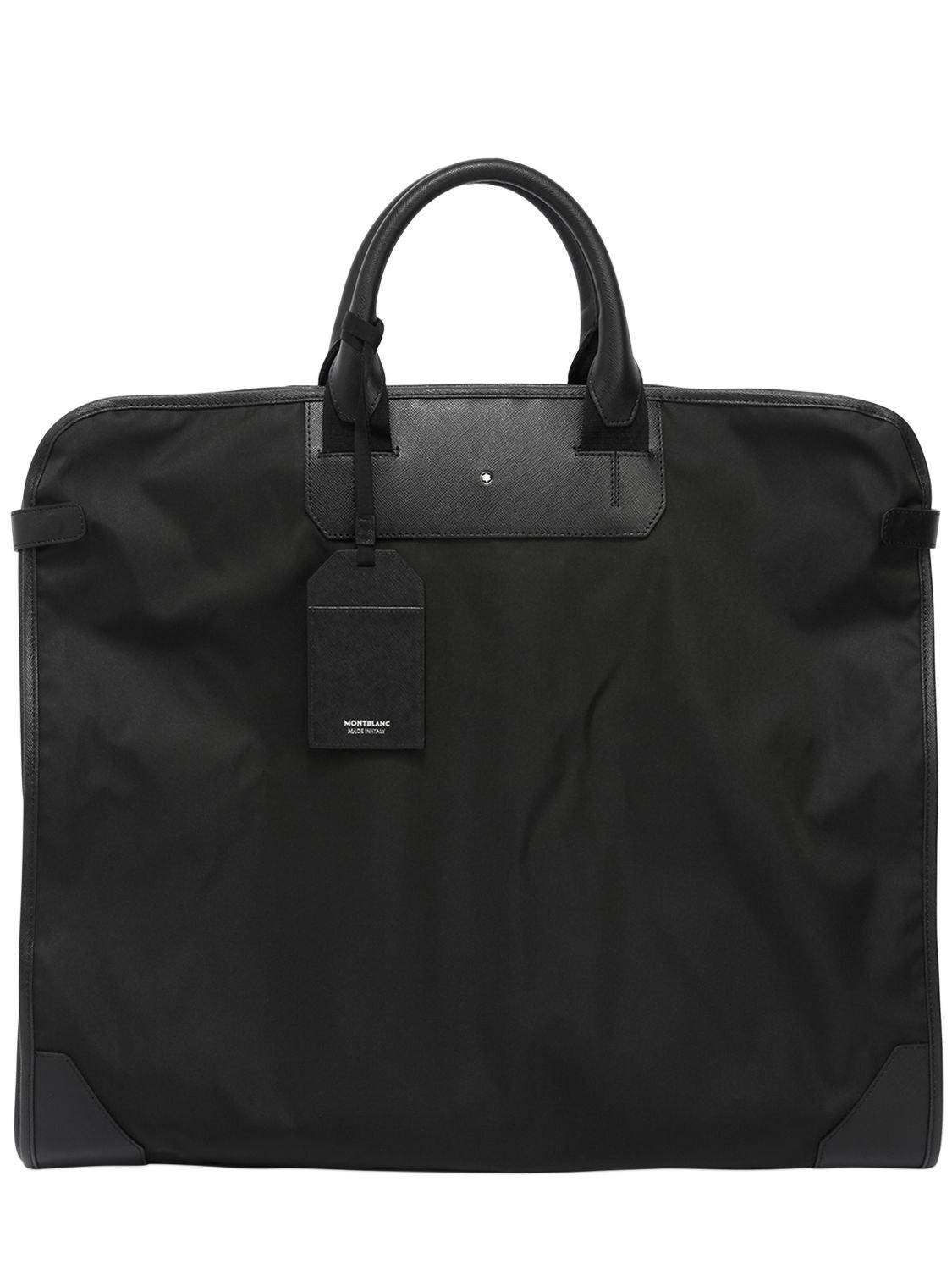 Montblanc Synthetic Sartorial Jet Nylon Garment Bag in Black for Men Lyst