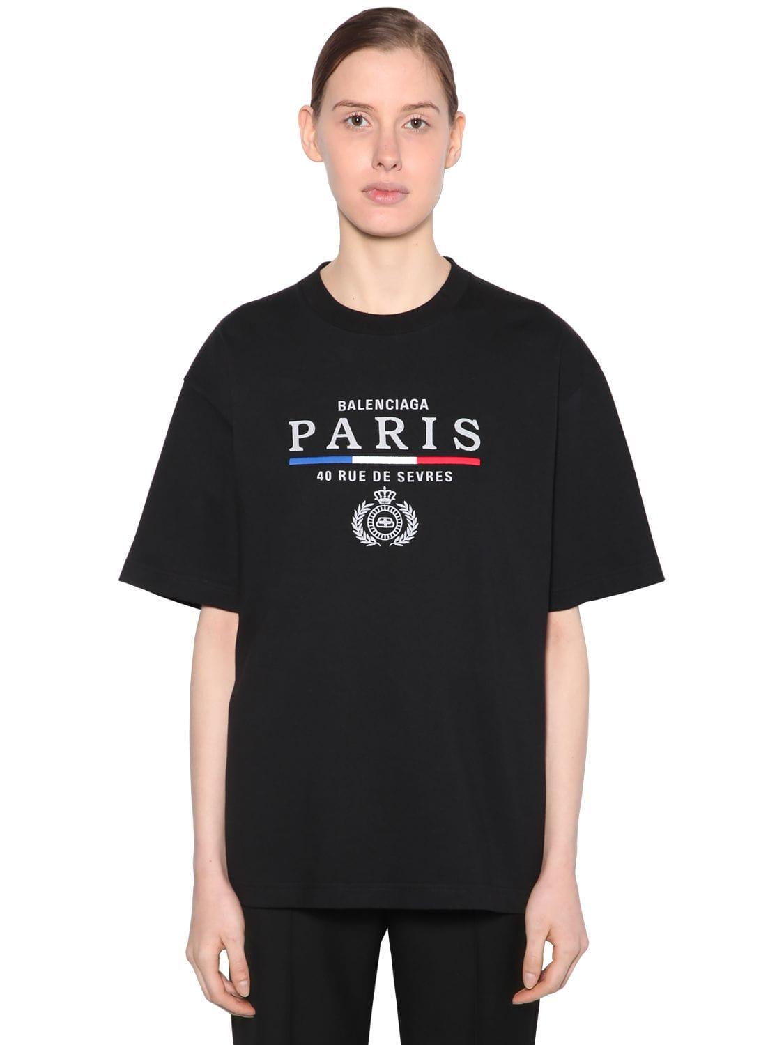 balenciaga flag shirt