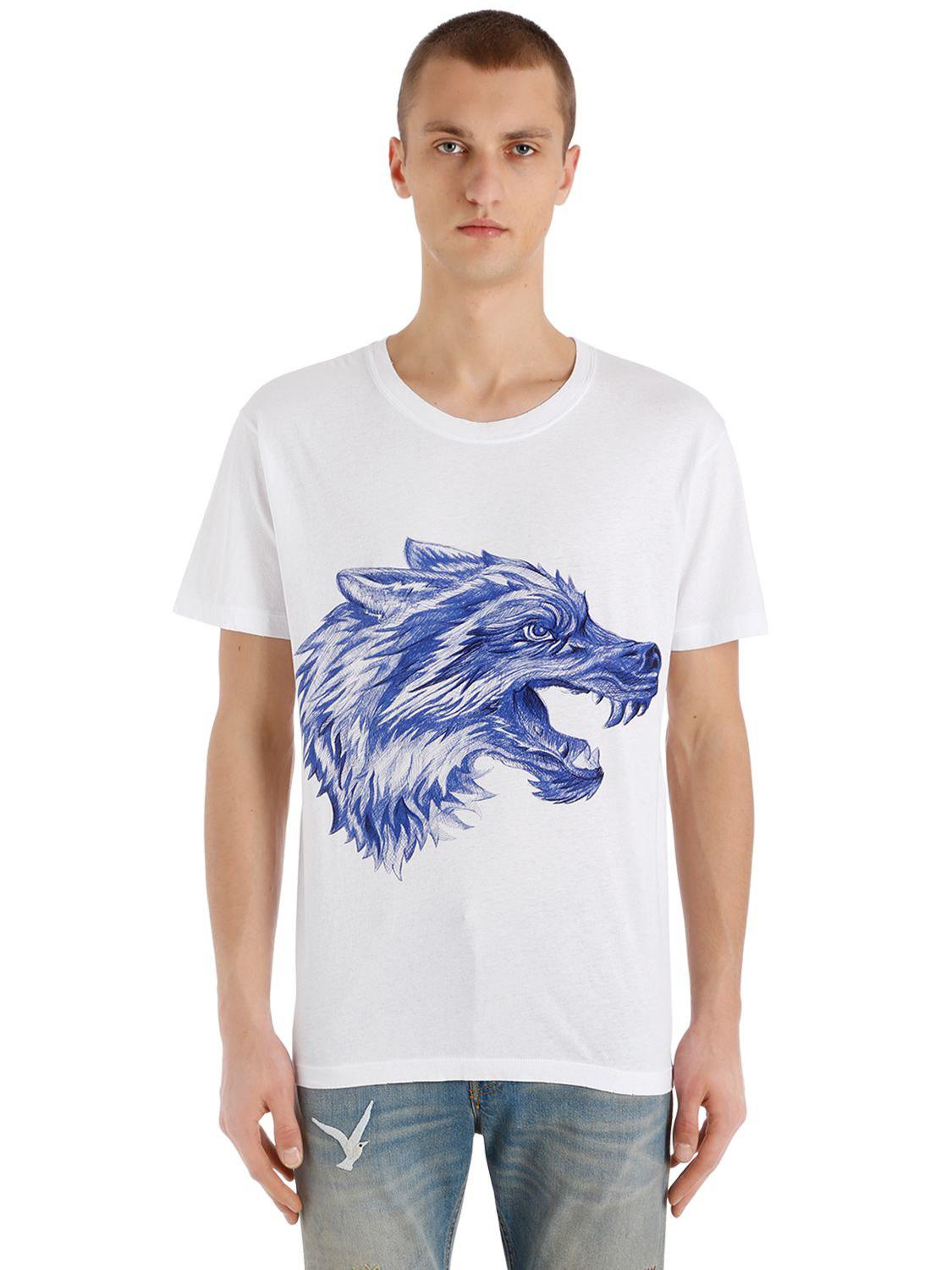 gucci wolf t shirt
