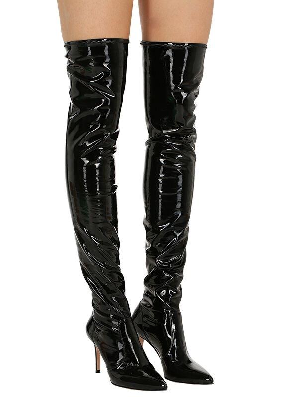 gianvito rossi vinyl boots