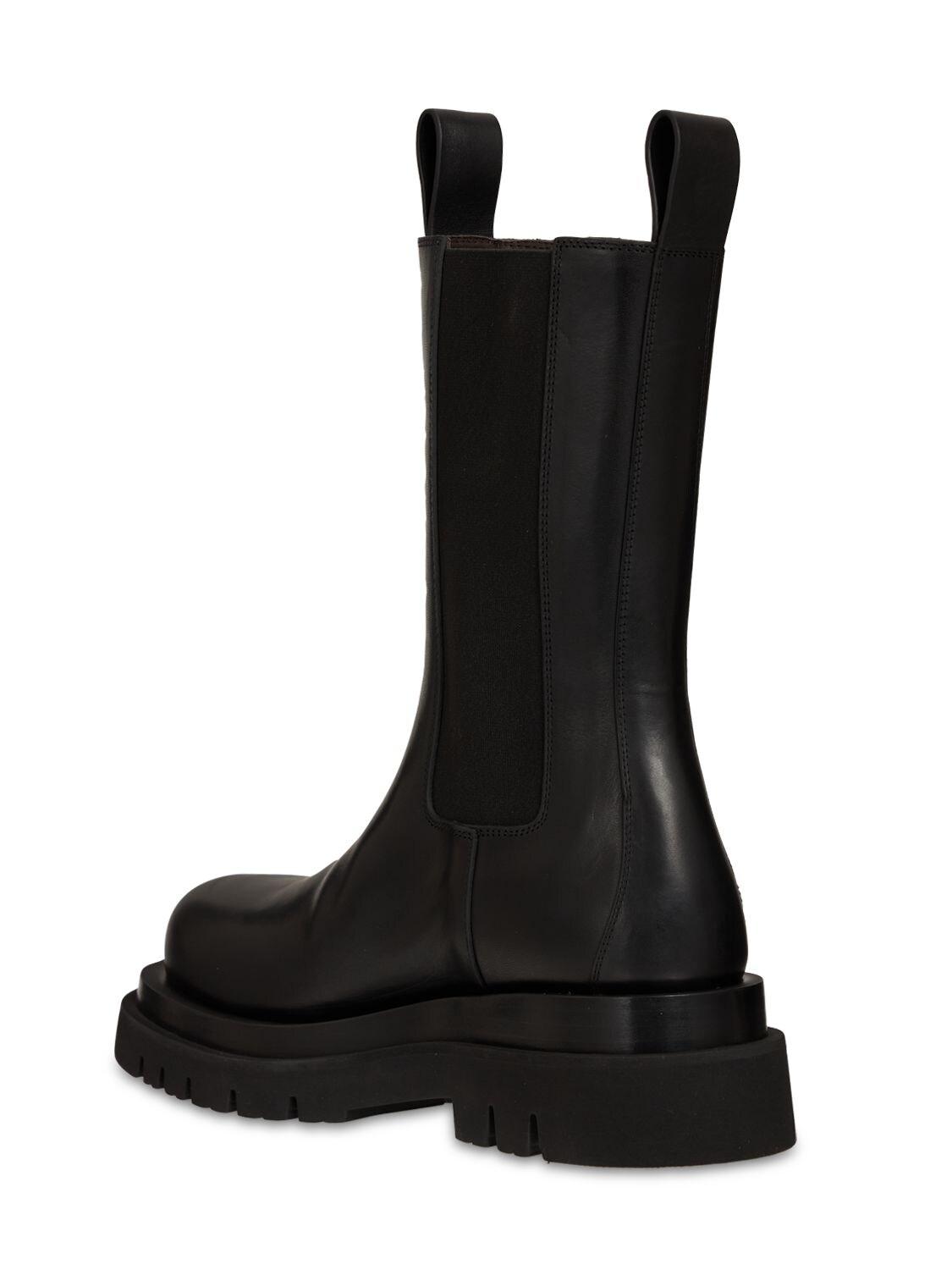 Bottega Veneta Leather Chelsea Boots in Black - Save 29% - Lyst