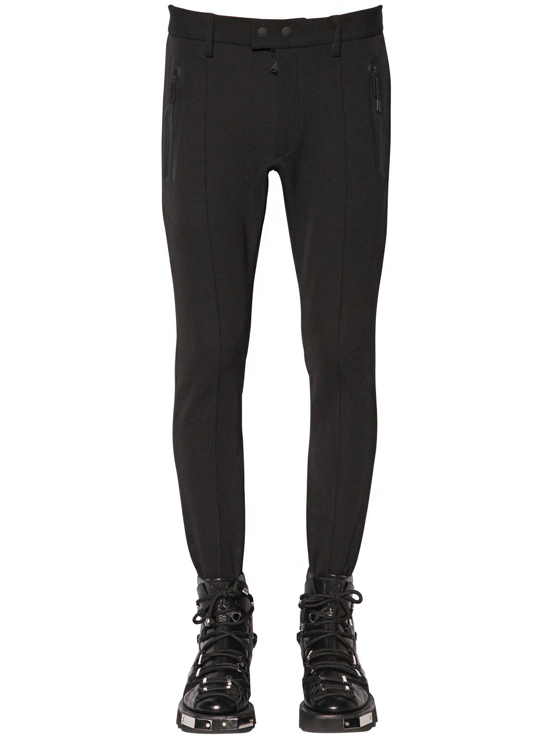 Lyst Dsquared² Stretch Jersey Stirrup Pants in Black for Men