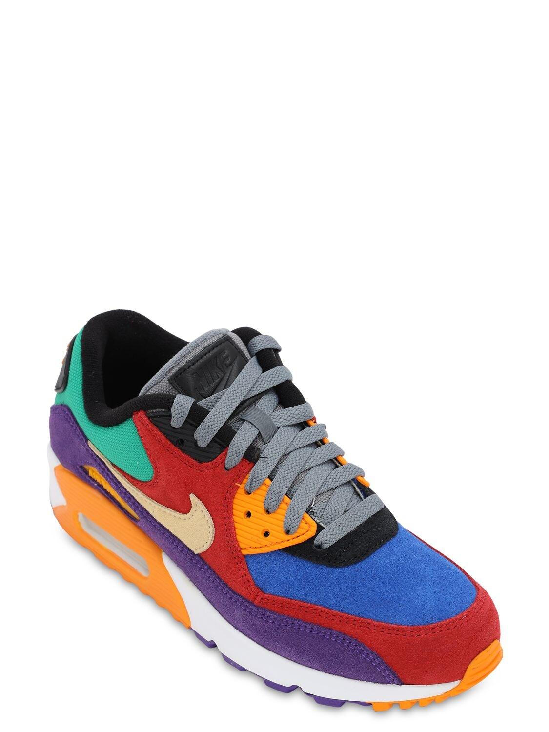 Nike Synthetic Air Max 90 Qs Viotech Sneakers in Blue - Lyst
