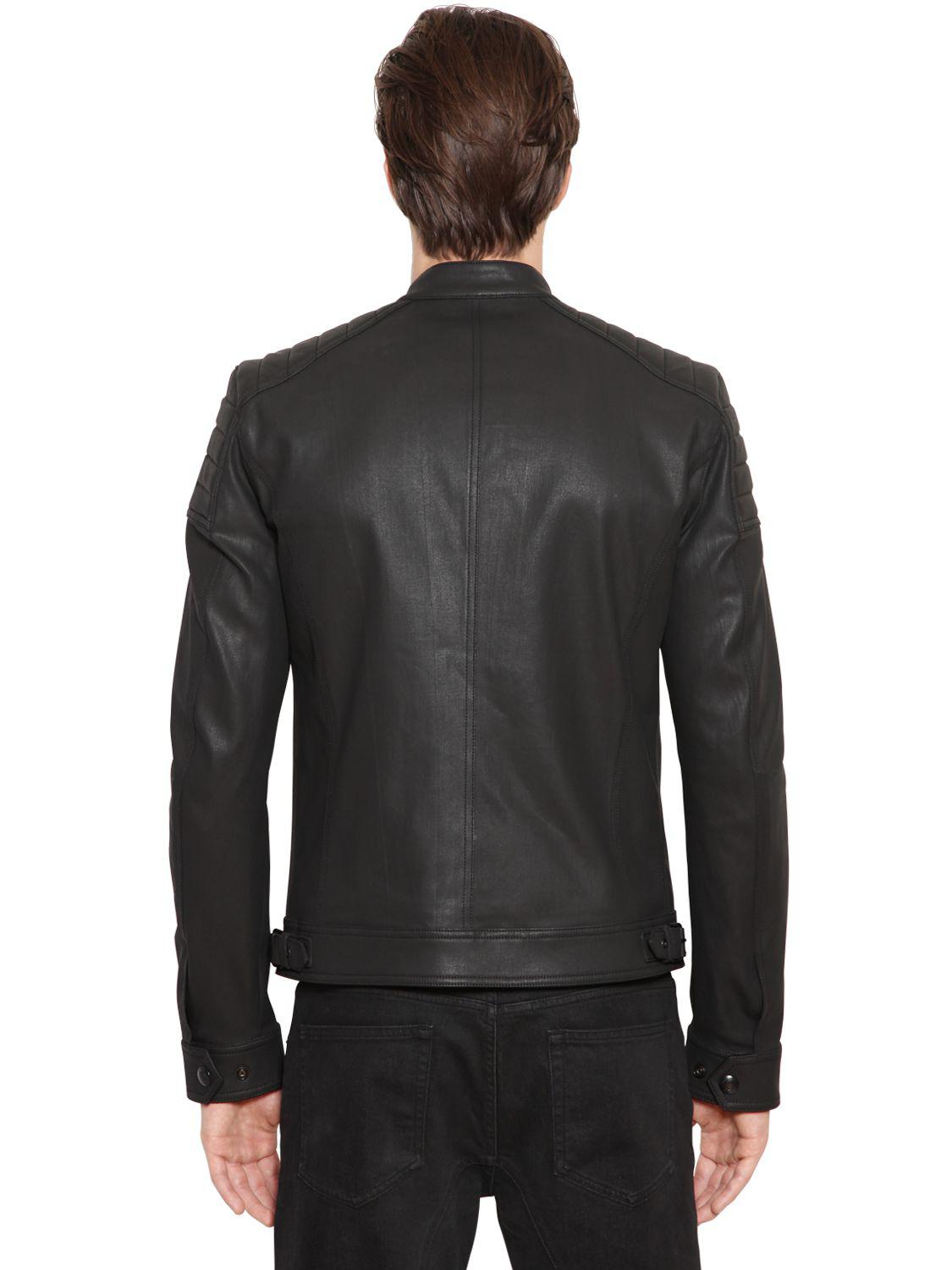 Belstaff Weybridge Waxed Cotton Jacket in Black for Men - Lyst