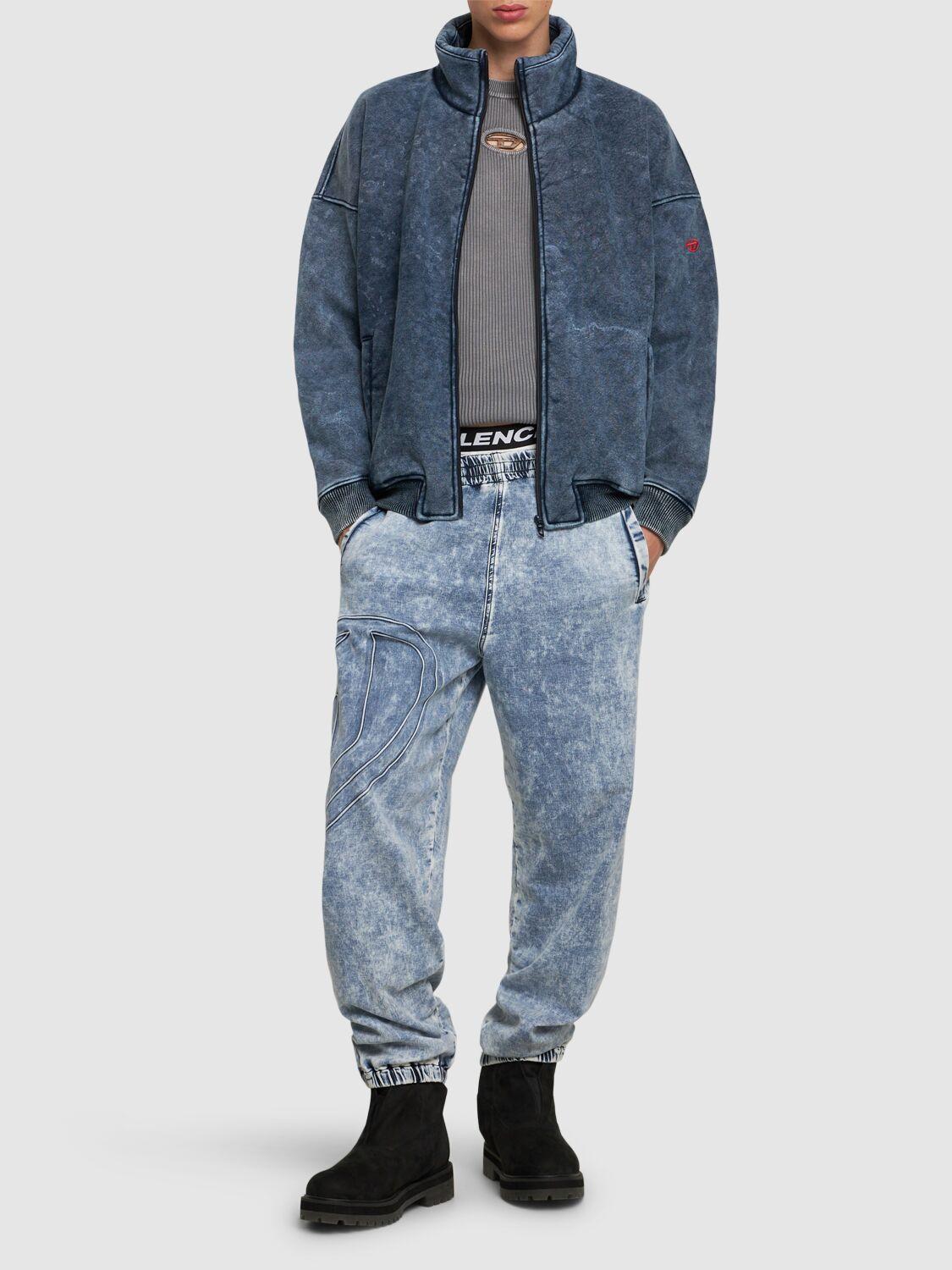 DIESEL S-Batel デニムジャケット ひゅうがさん着用 DIESEL ロゴ s-batel 長袖 デニムジャケット (DIESEL