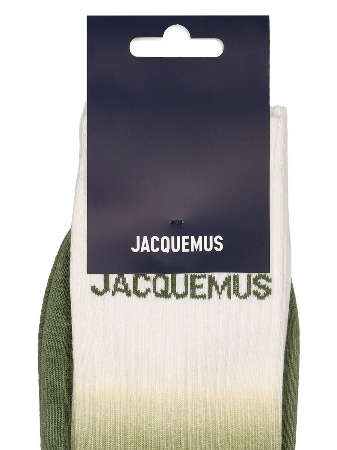 Jacquemus Les Chaussettes Moisson Gradient Socks - White