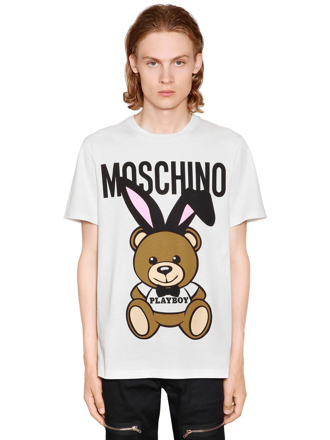 Moschino Cotton Playboy Teddy Bear 