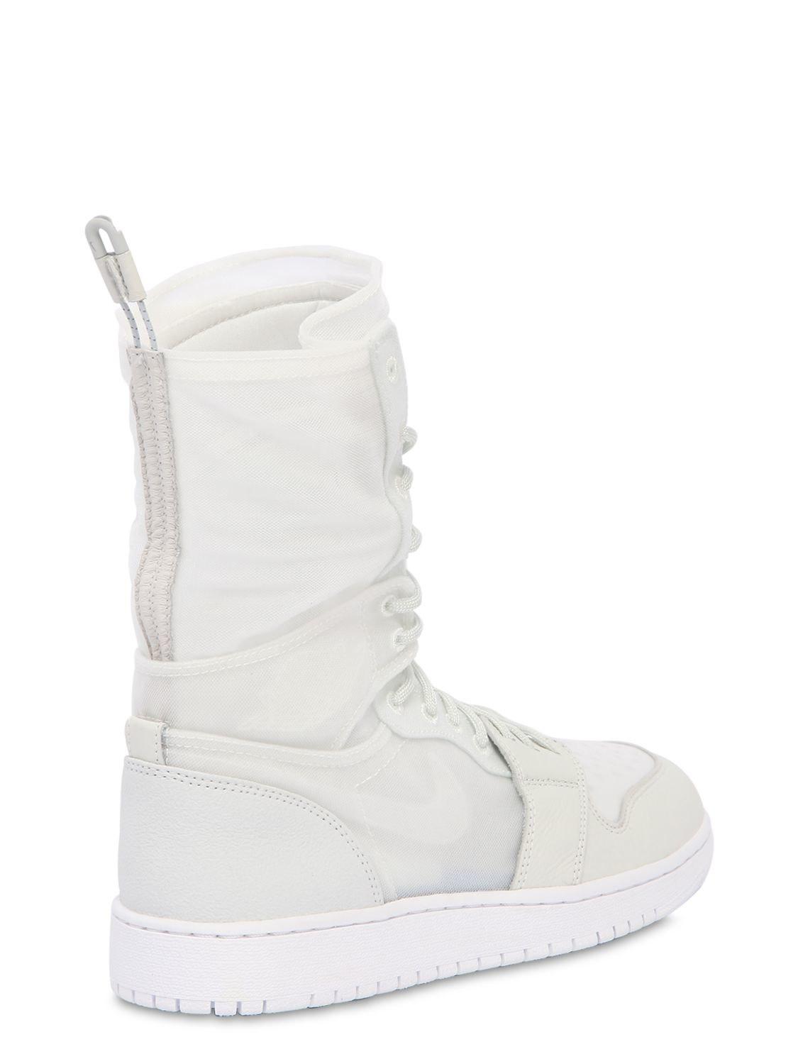 poeți sărăcie potrivi  Nike Air Jordan 1 Explorer Xx Sneaker Boots in White | Lyst UK