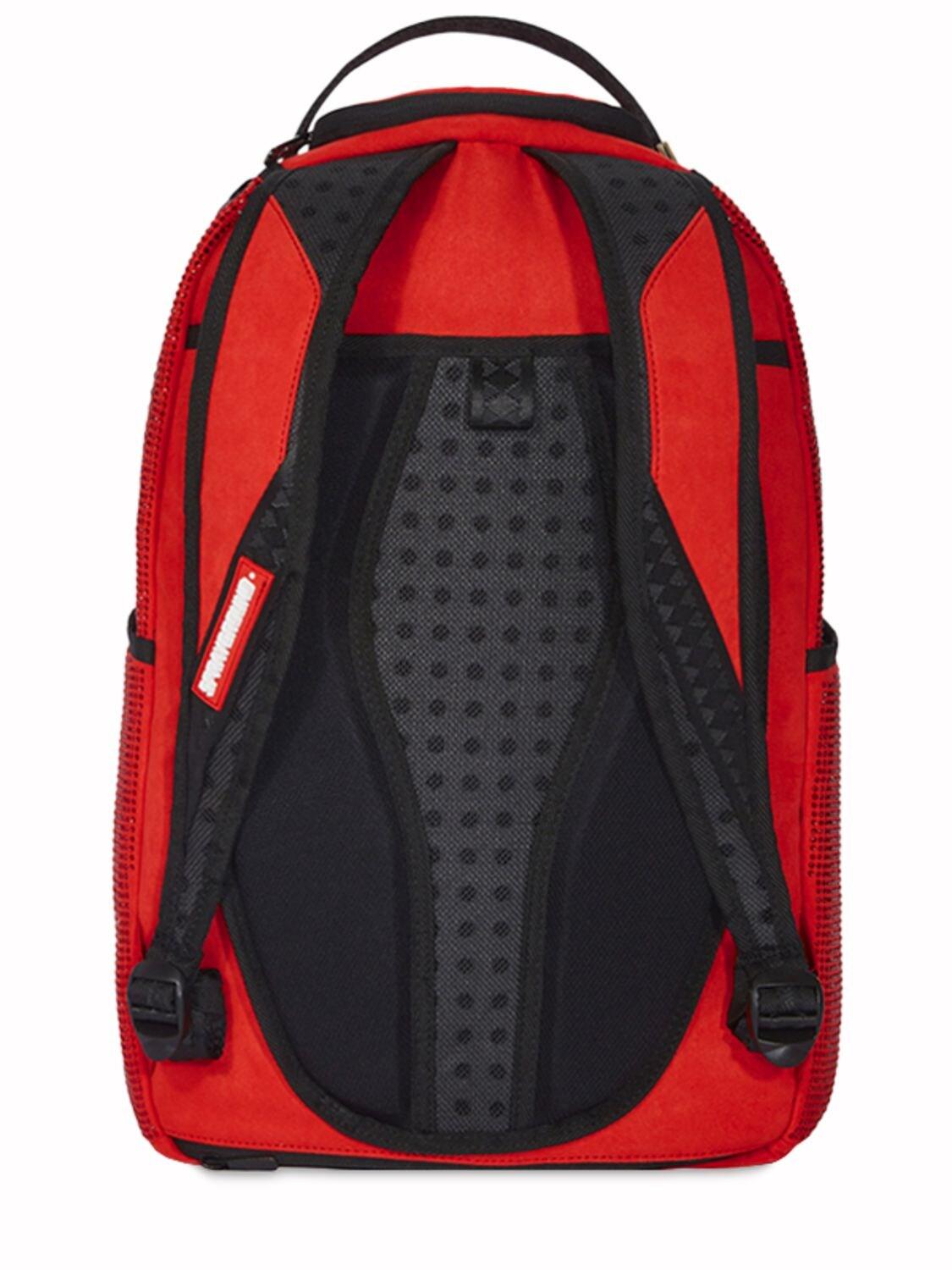 Backpack red deals and black