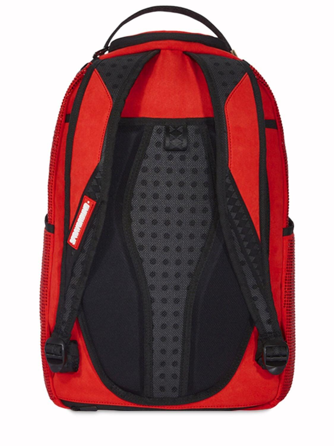 Sprayground Rouge Dlx Backpack in Red for Men