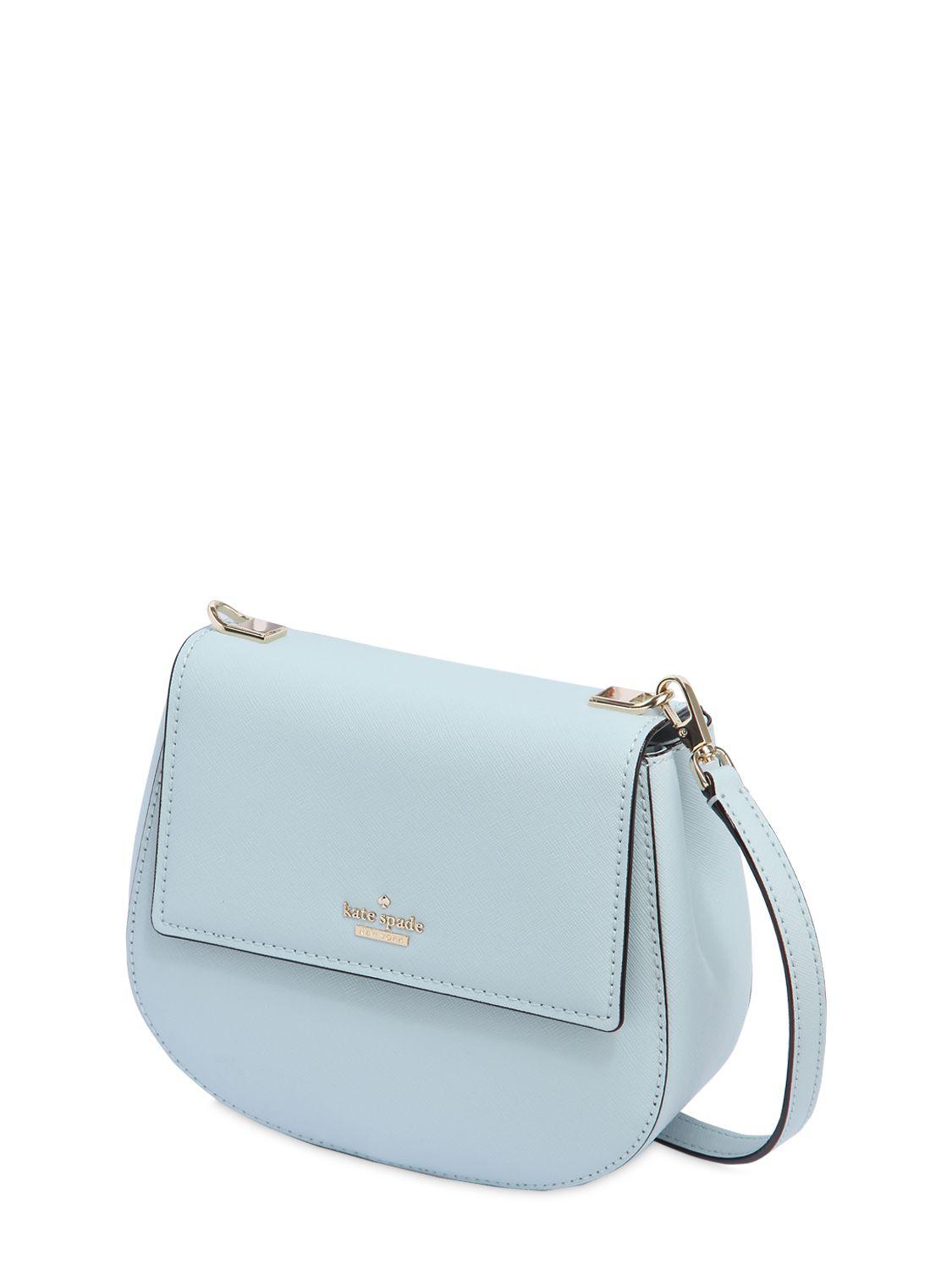 light blue small purse
