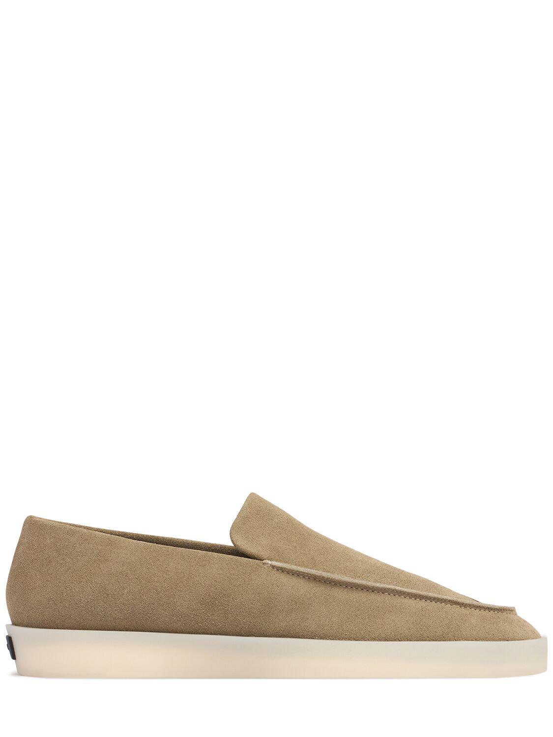 【関税込み】Fear of God カーキ スエード ローファー FEAR OF GOD | Reverse Suede Loafers | Men | Lane Crawford