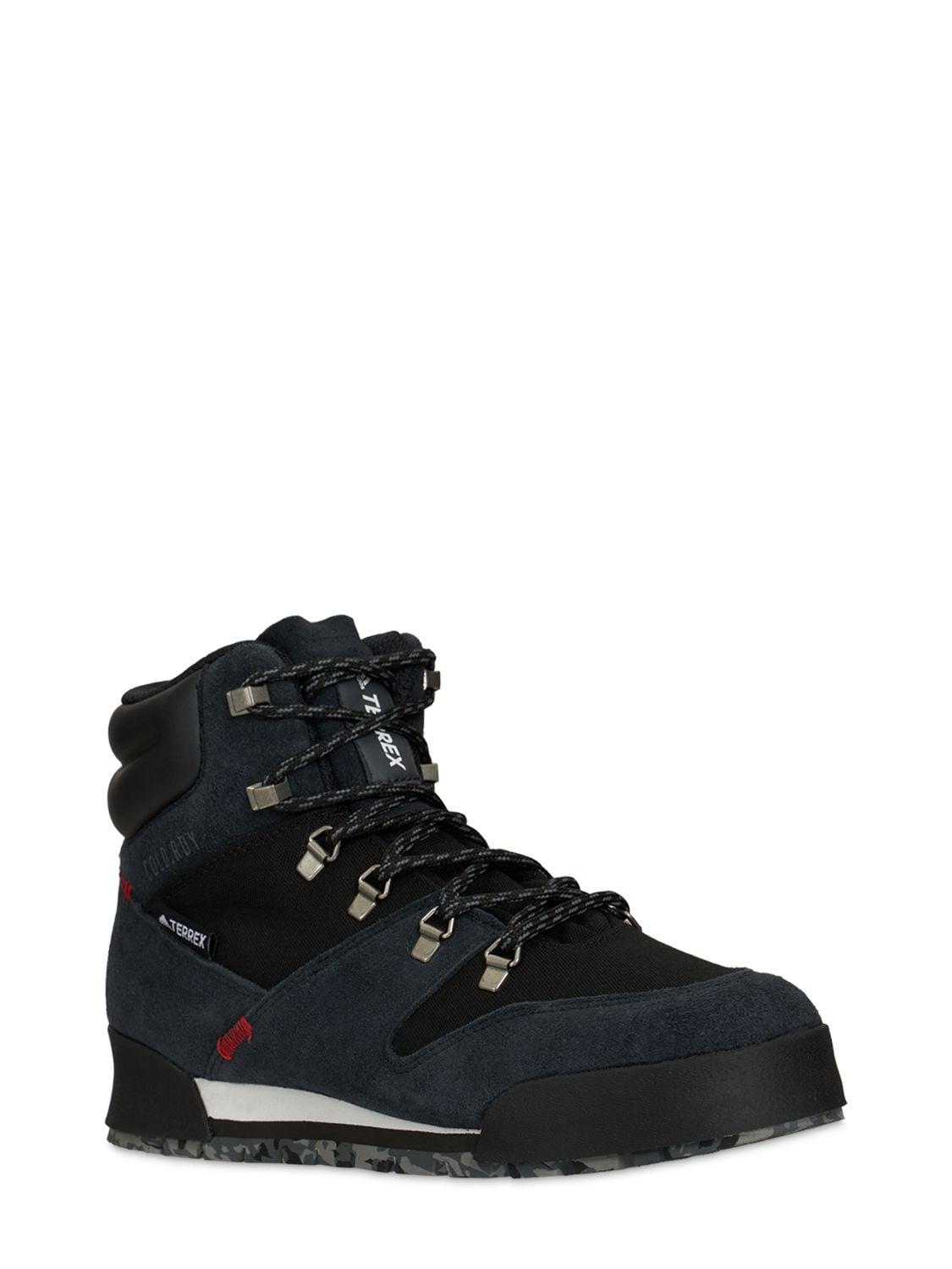 adidas Originals Terrex Snowpitch Cold.rdy Boots in Black | Lyst