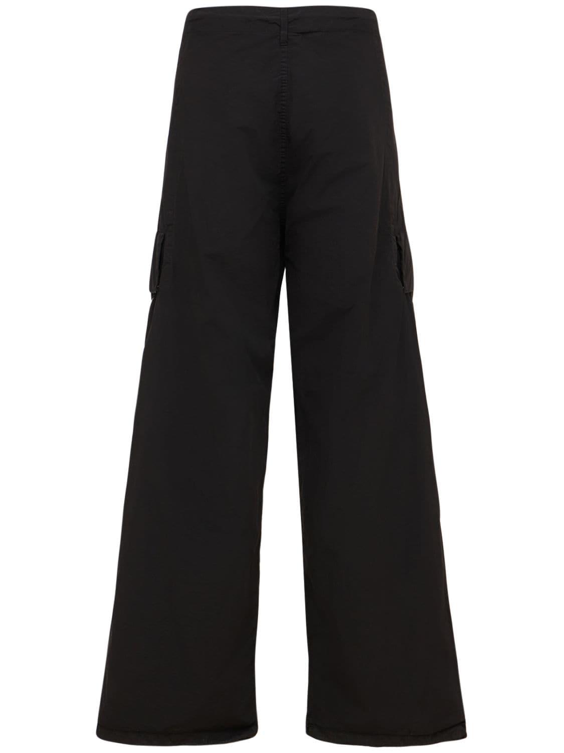 C.P. Company Flatt Nylon Wide Pants in Black for Men | Lyst