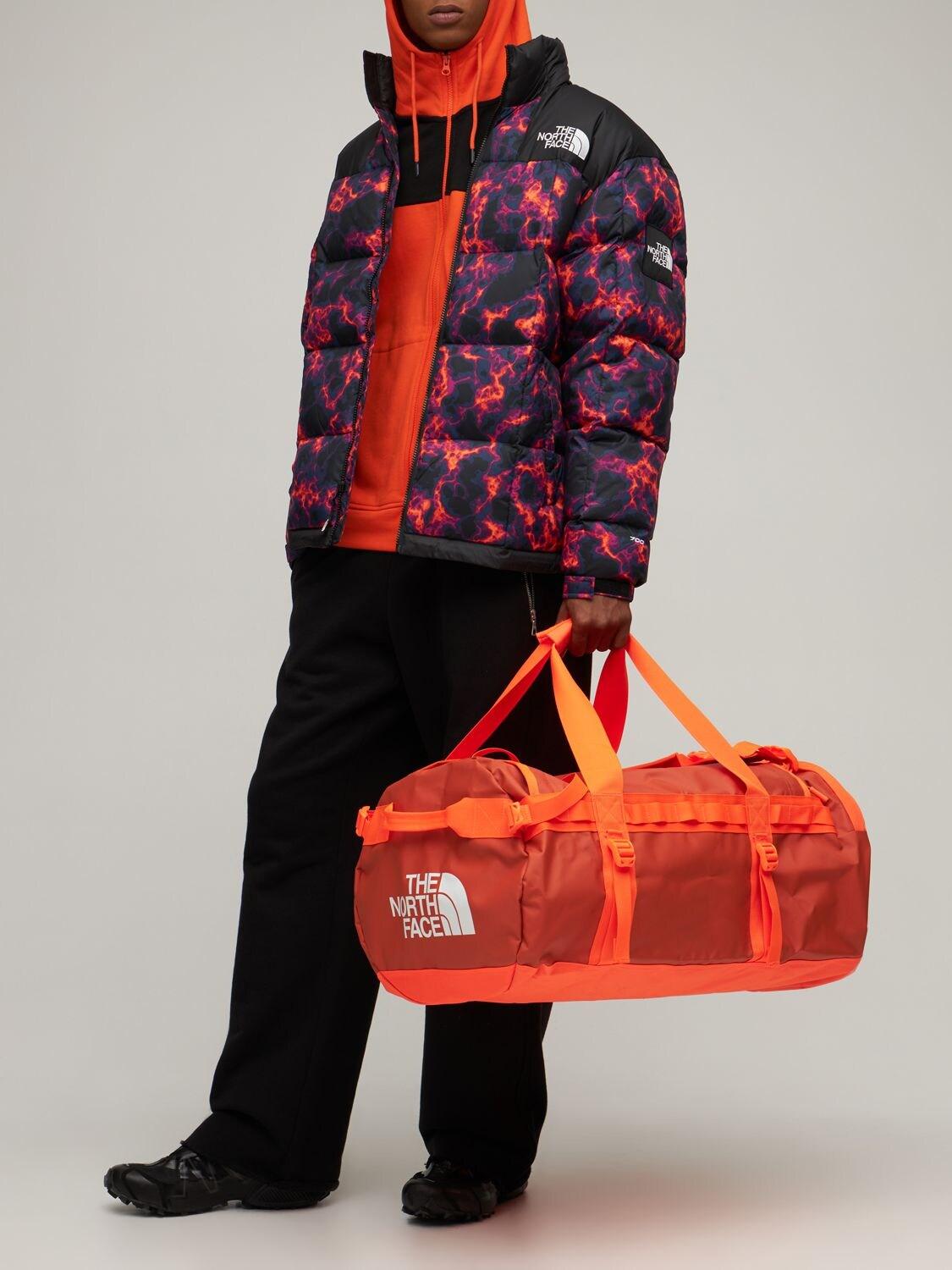 The North Face Base Camp Duffle Bag in Orange for Men | Lyst