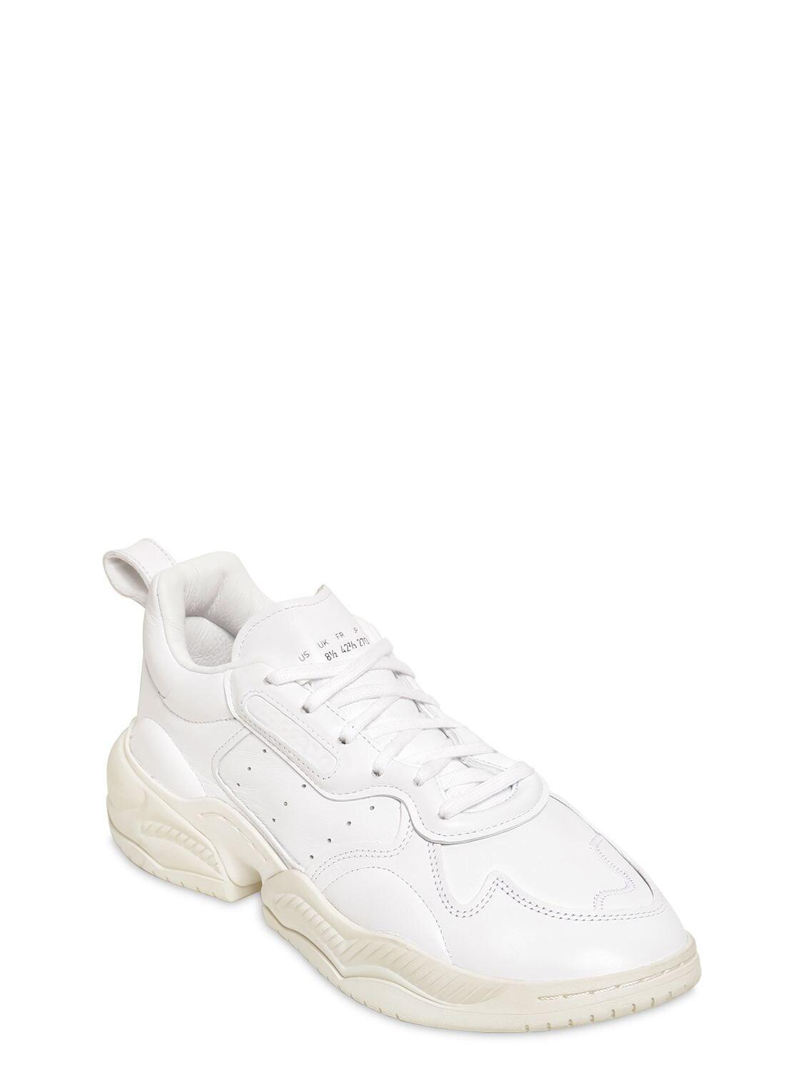 adidas Originals Supercourt Rx Raw White Leather Trainers for Men ...