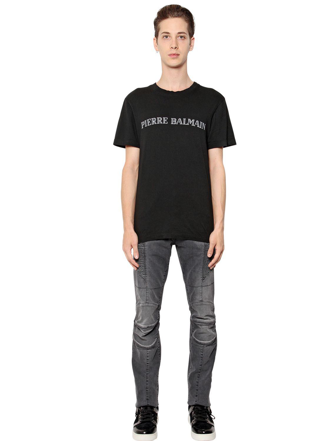 Balmain Faded Jeans - Faded glory jeans for men relaxed fit. - Janainataba