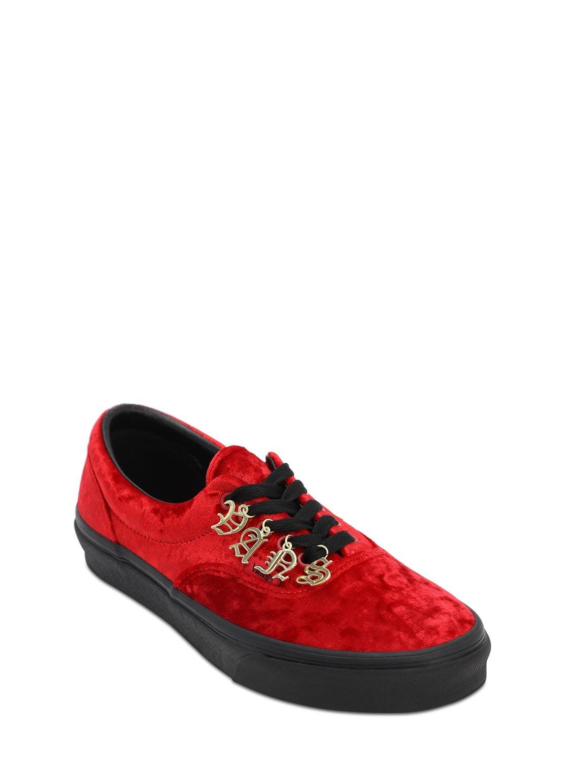 vans era red chilli